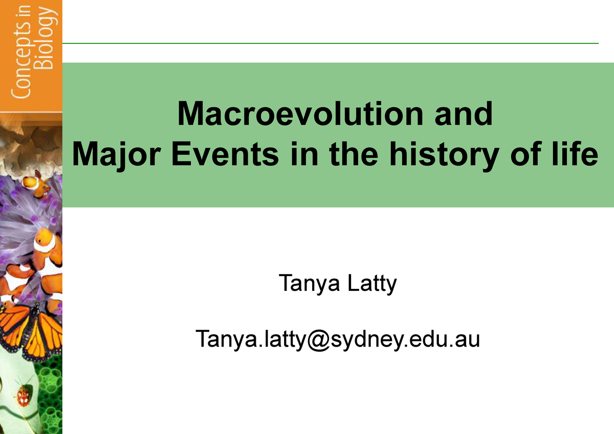 L6 Macroevolution And Major Events Outline Macroevolution And Major   Thumb 1200 849 