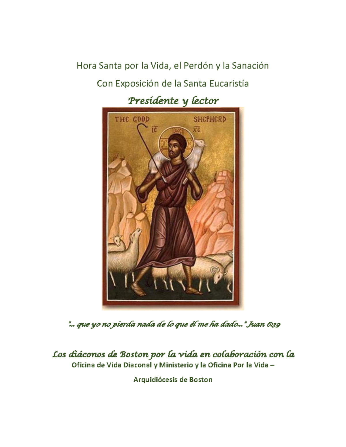 Hora Santa para la vida Celeb ED (revisada 2020) - Hora Santa por la ...