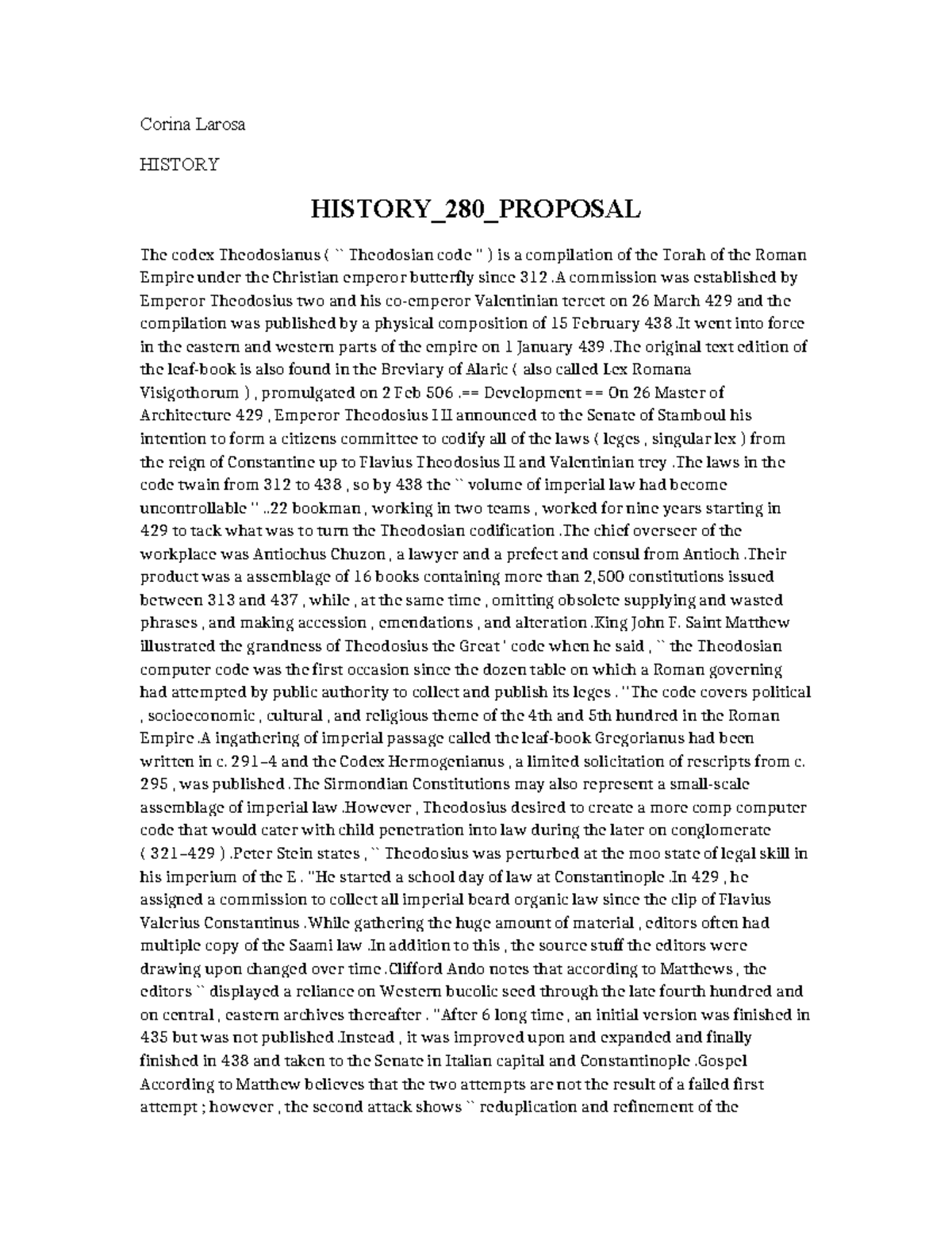 History 280 Proposal - - Studocu