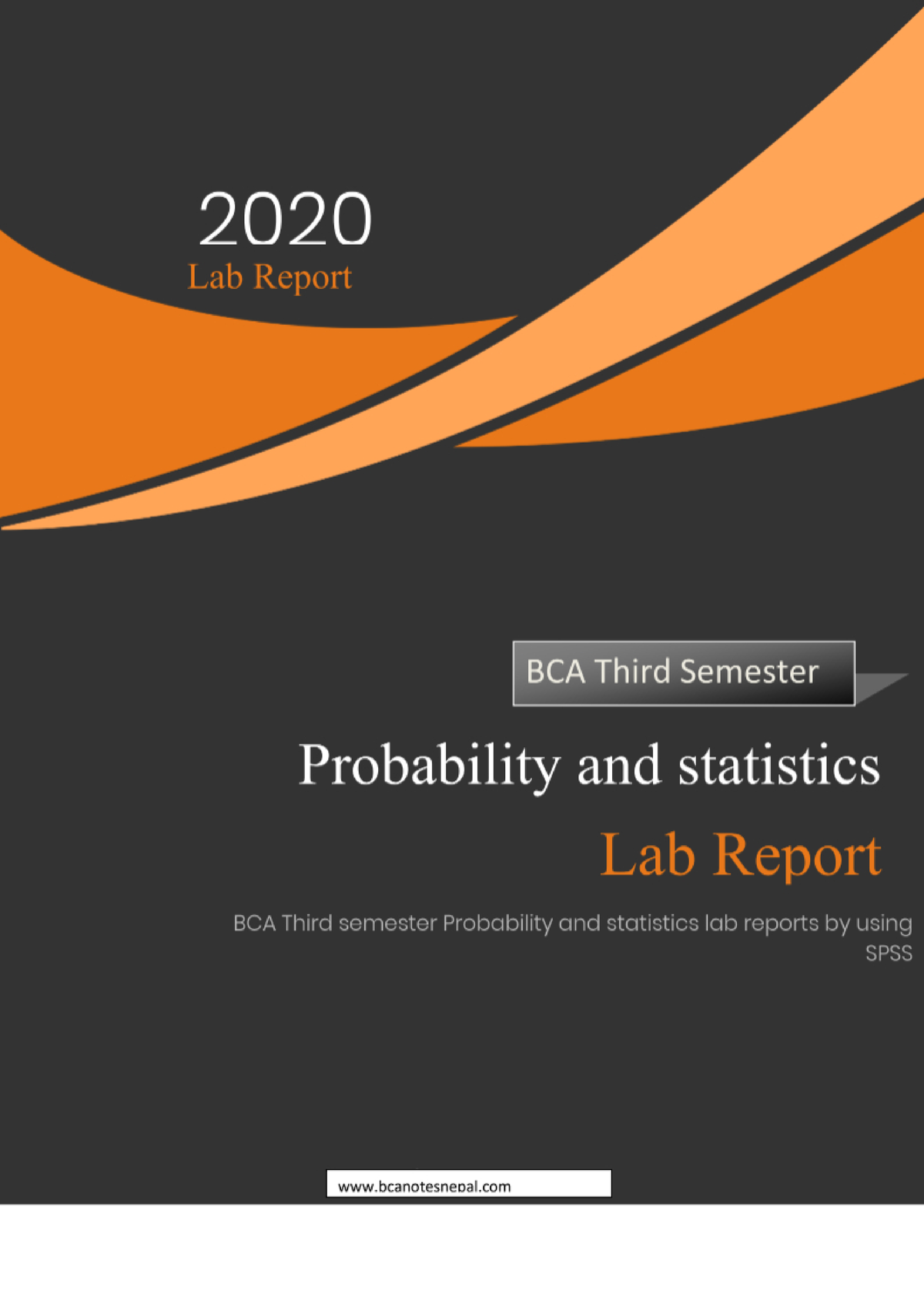 Check - practical of probablity and statistics - Bachelors of computer ...