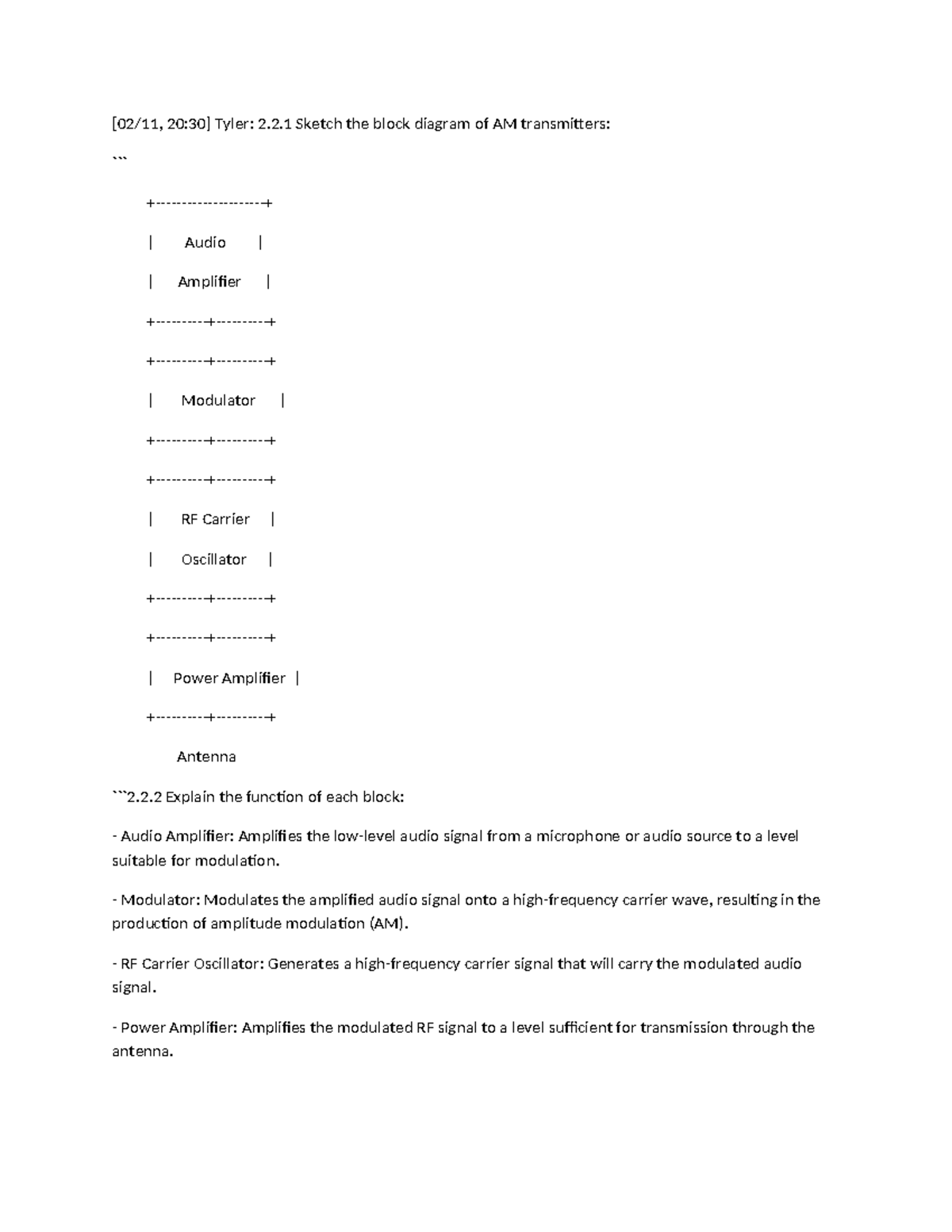 Math's, eep and telecommunication - [02/11, 20:30] Tyler: 2.2 Sketch ...