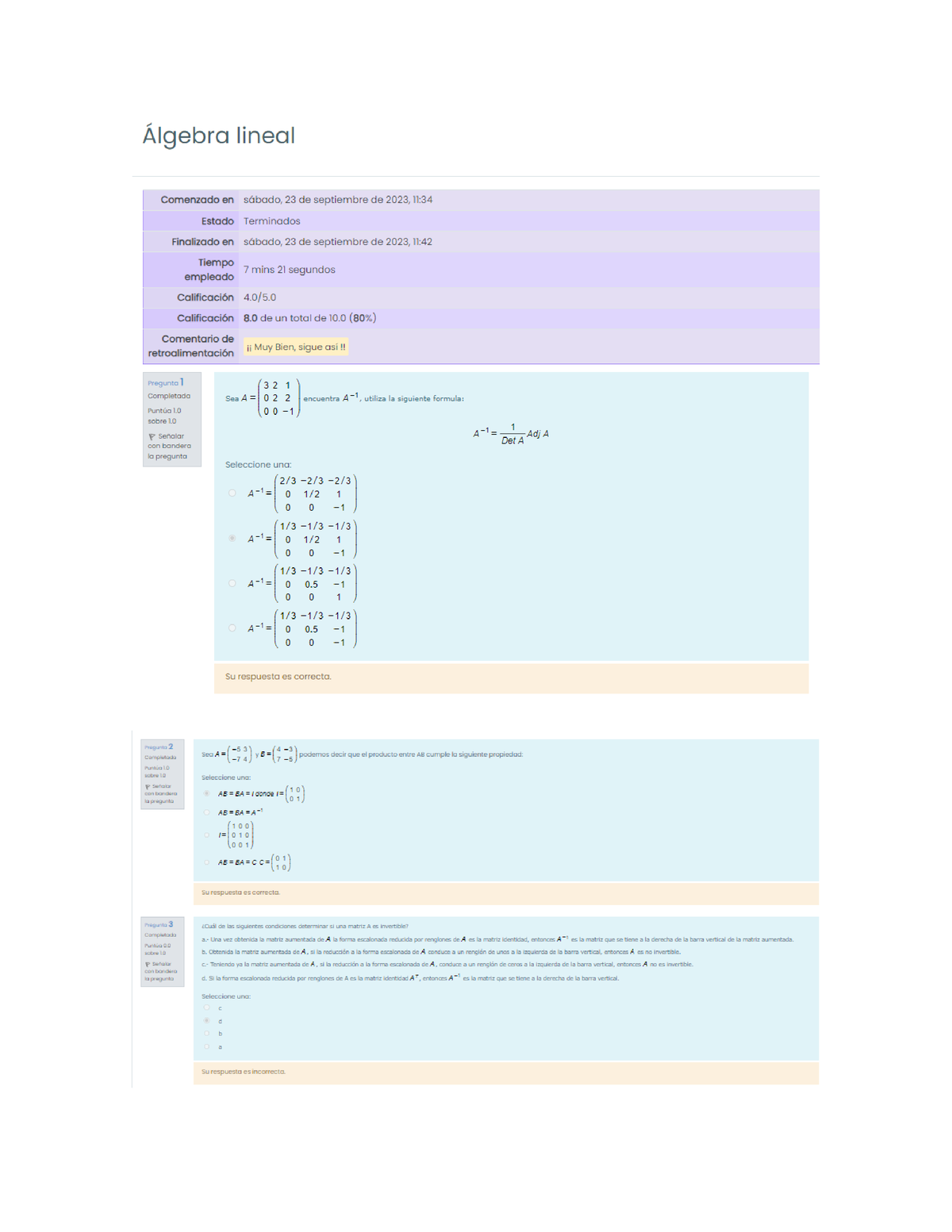 Álgebra Lineal - Tercer Parcial (segunda Vuelta) - Algebra Superior ...