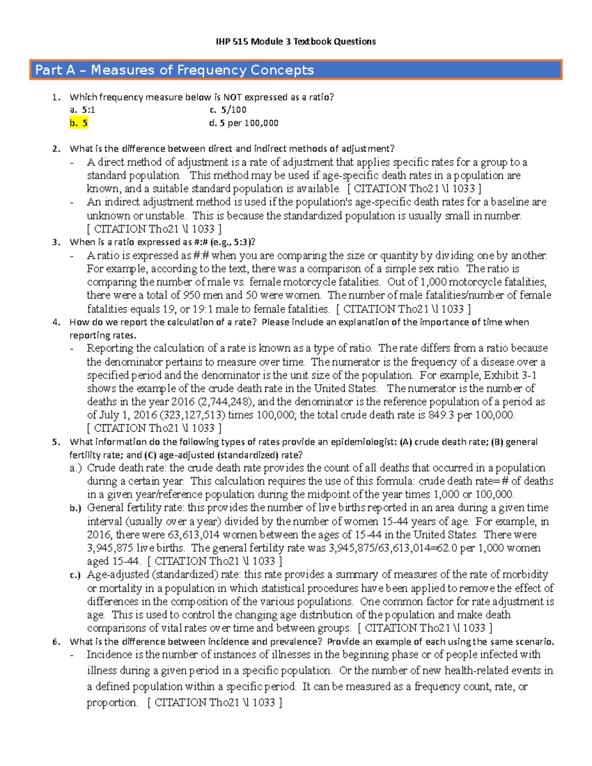 IHP Module 3 Textbook Questions - IHP 515 Module 3 Textbook Questions ...