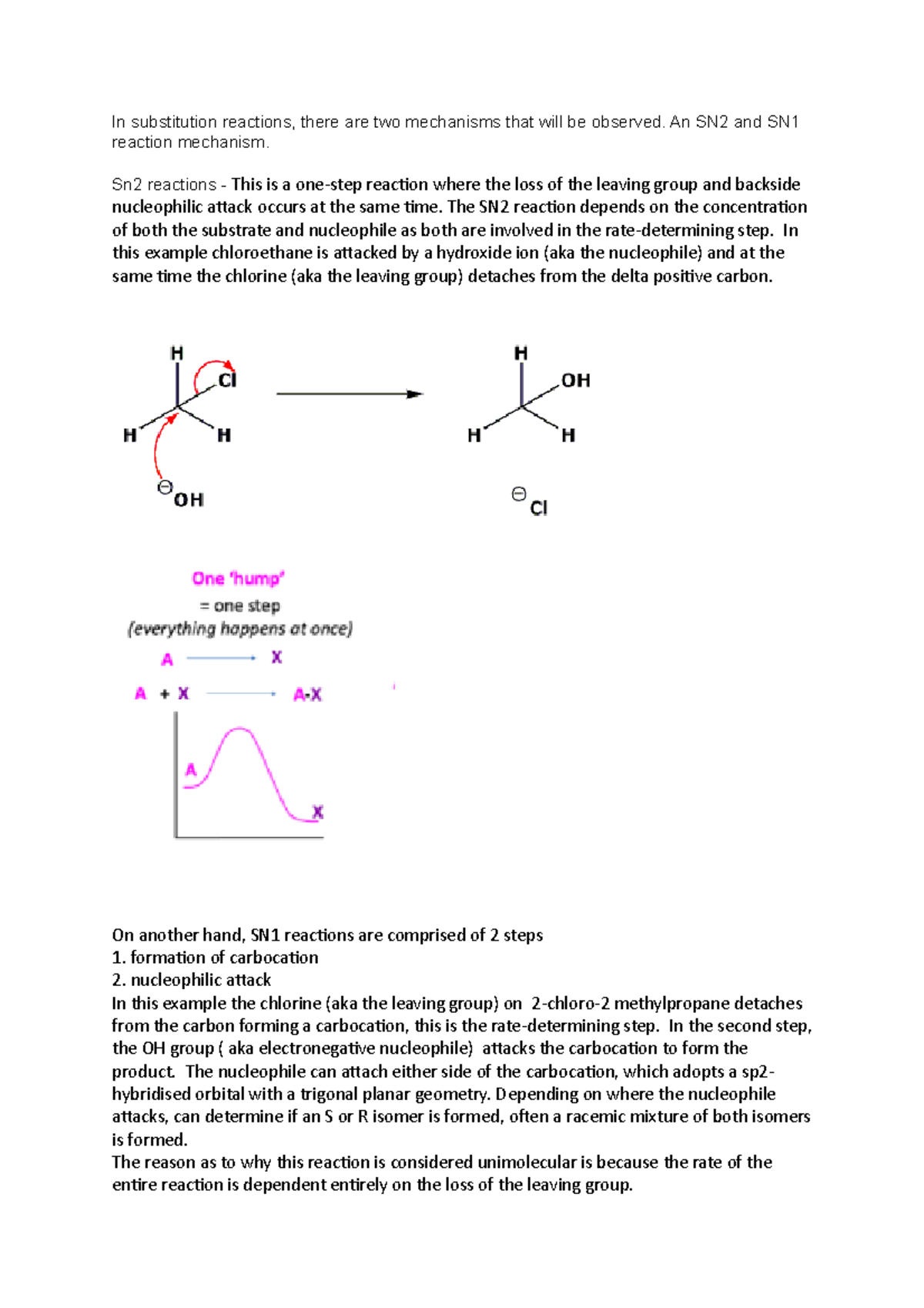 substitution-reactions-the-difference-in-substitution-reactions