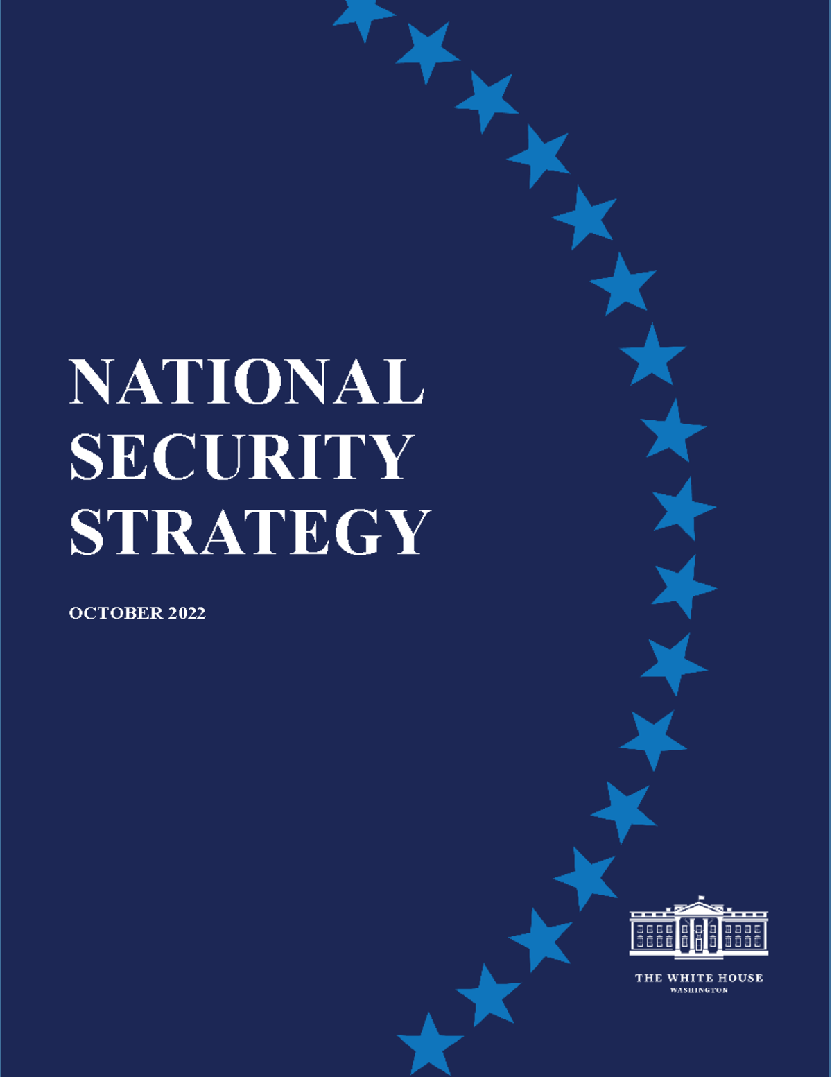 National Security Strategy 2022 - NATIONAL SECURITY STRATEGY OCTOBER ...