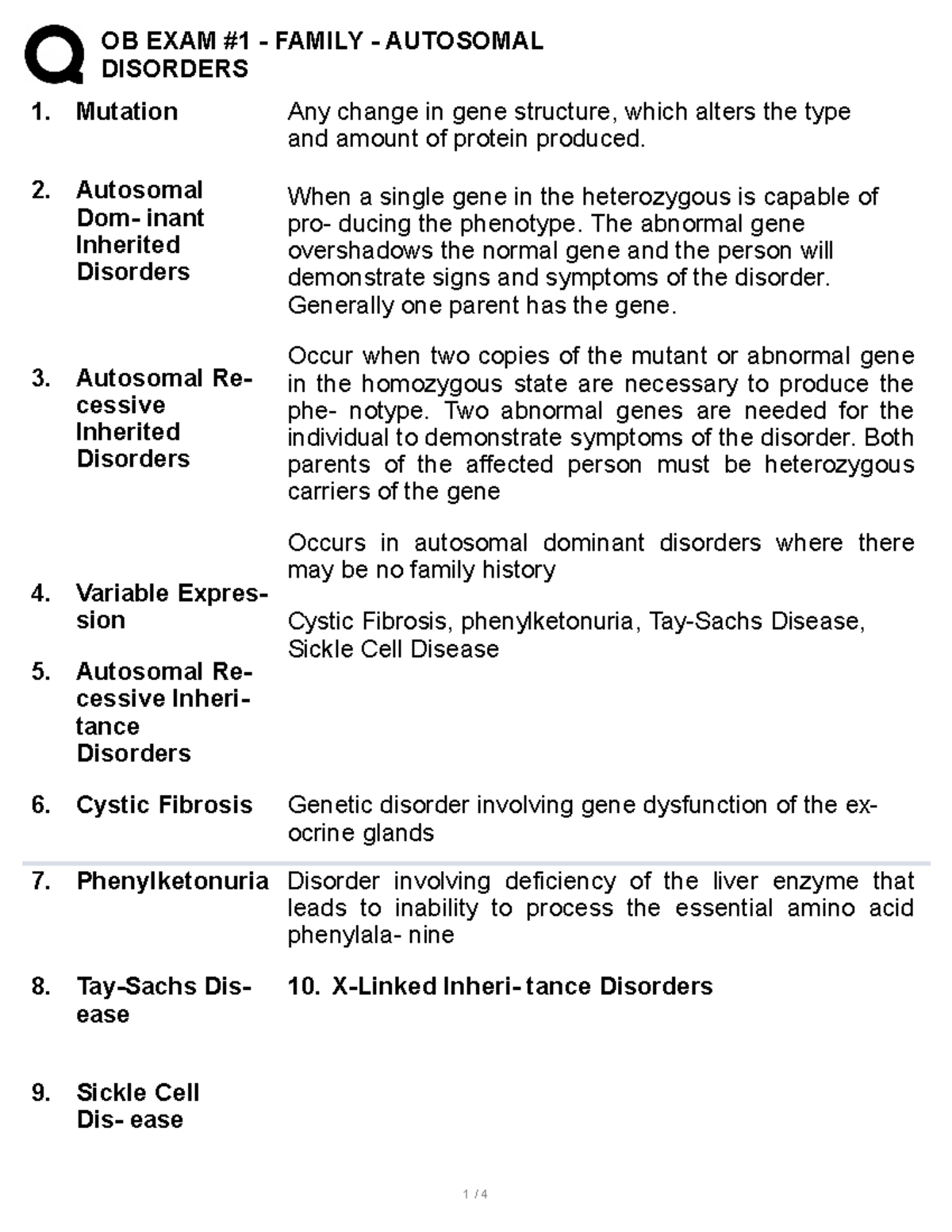 Family Nursing Quizlet Exam 1 Quizlet 2 OB EXAM 1 FAMILY