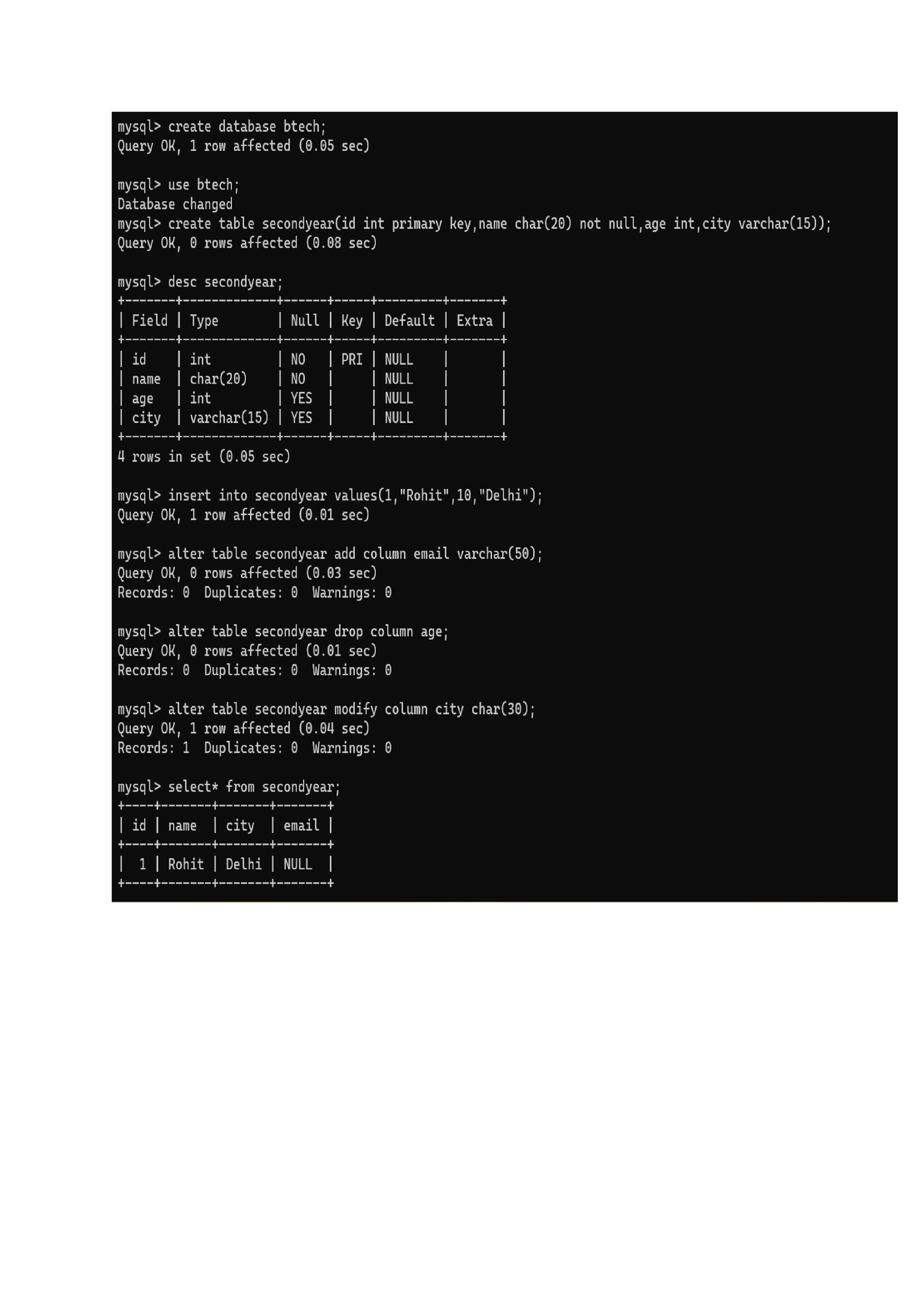 Dbms - Copy - Dbms Practical - Advanced DBMS - Studocu