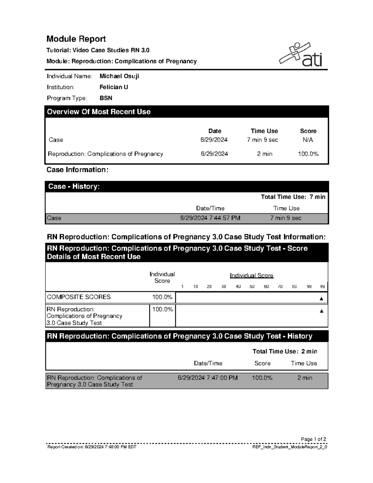 rn reproduction 3.0 case study test part 1