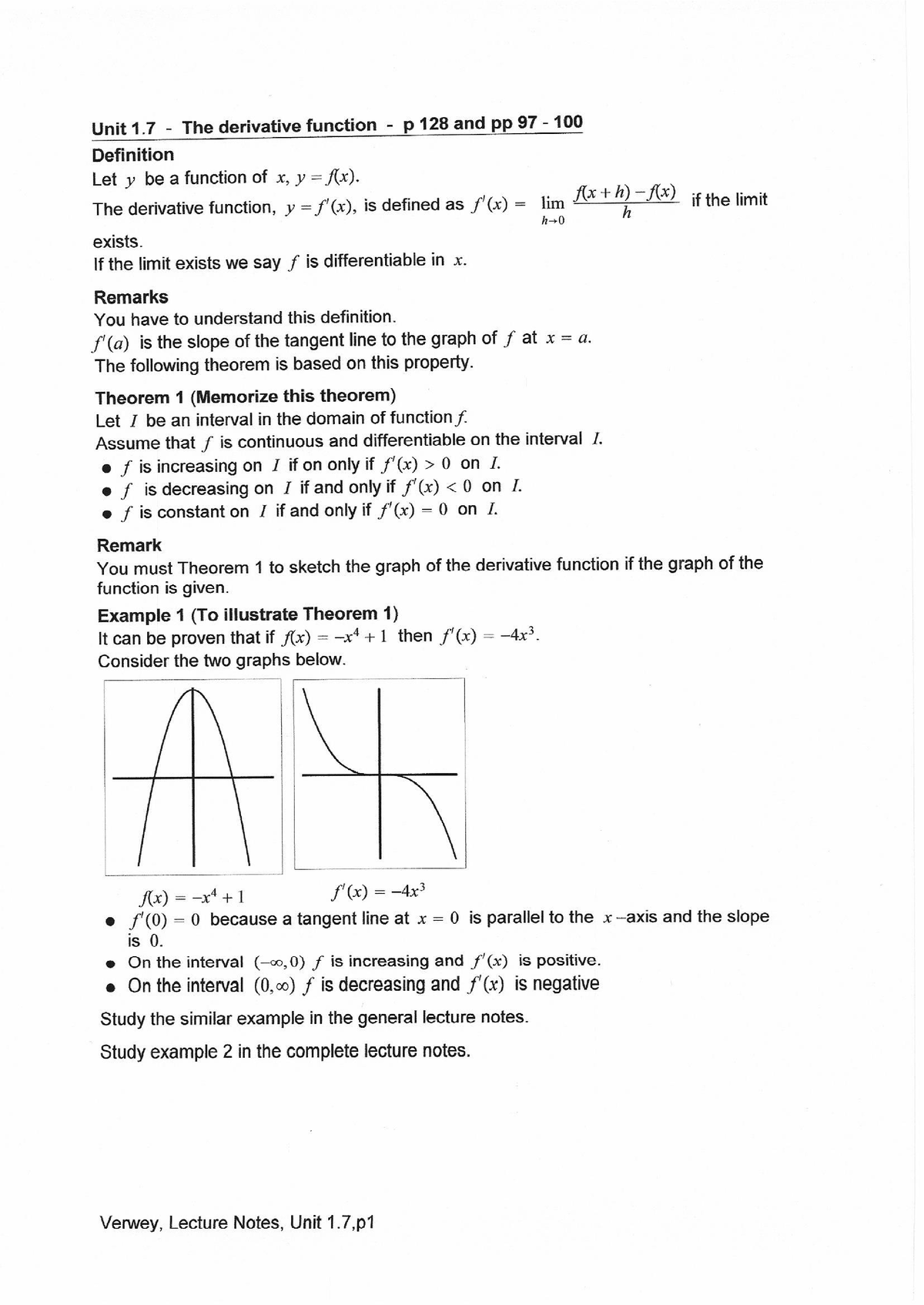 Unit1.7 - Math Notes - WTW 134 - Studocu