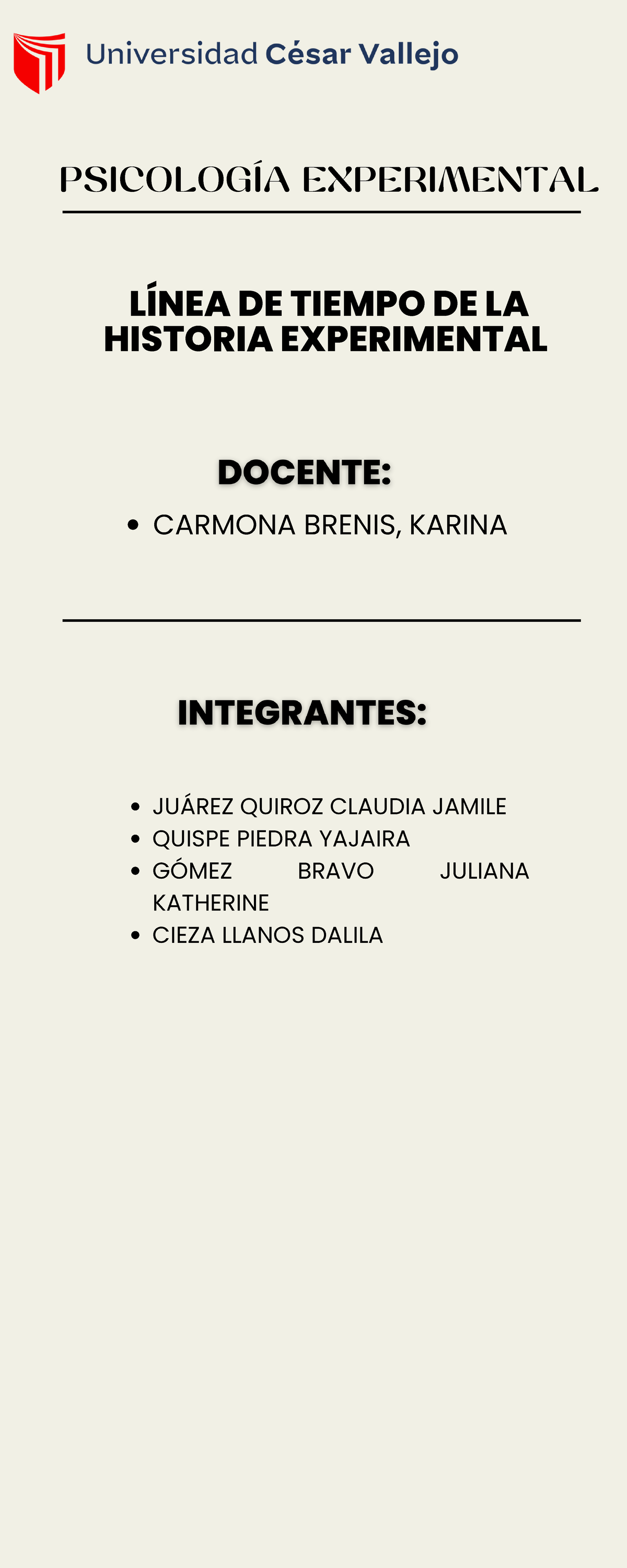 Línea del Tiempo psicología experimental PSICOLOGÍA EXPERIMENTAL LÍNEA DE TIEMPO DE LA Línea del Tiempo psicología experimental PSICOLOGÍA EXPERIMENTAL LÍNEA DE TIEMPO DE LA