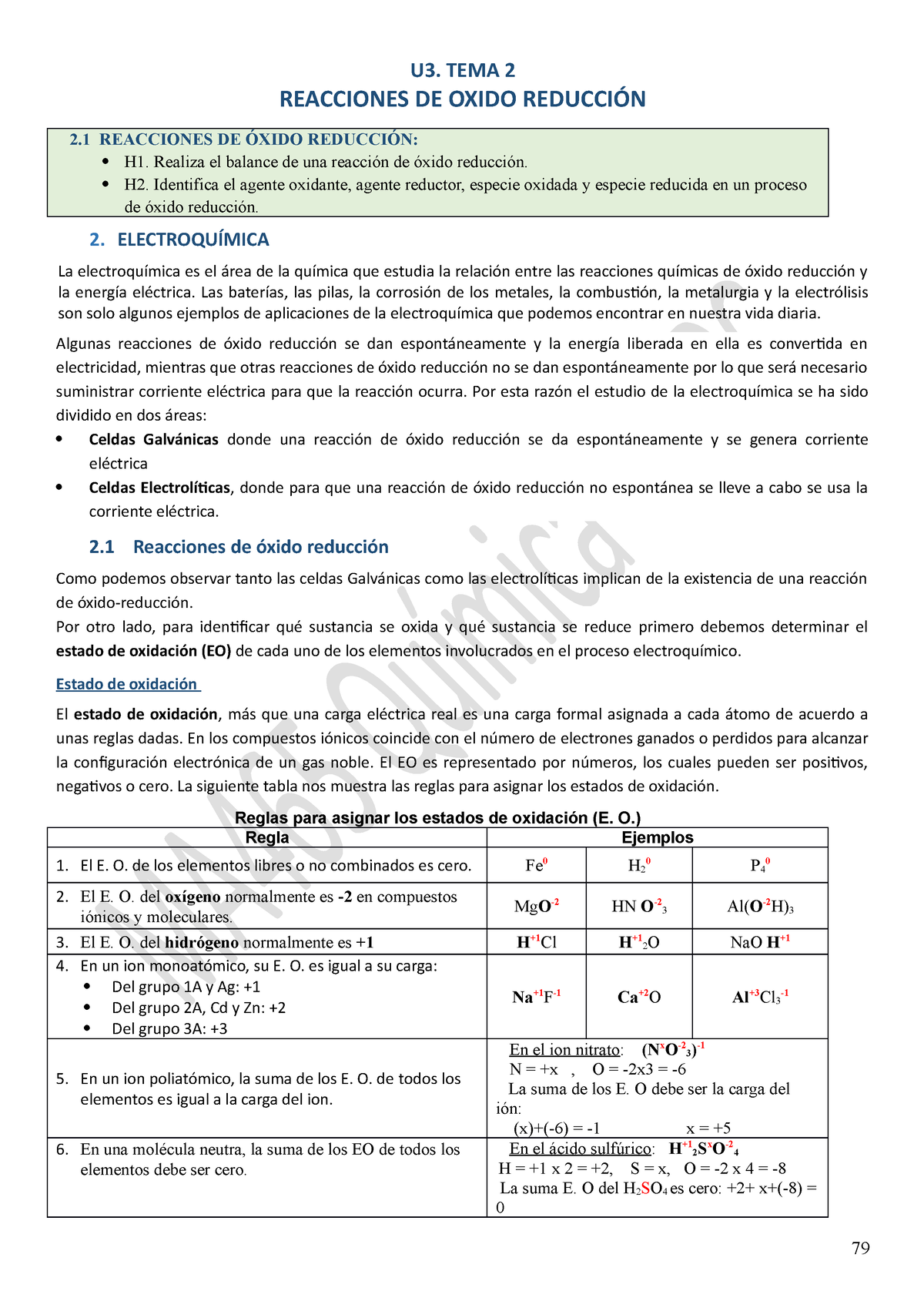 11 Reacciones Redox U3 Tema 2 Reacciones De Oxido ReducciÓn 2 Reacciones De Óxido ReducciÓn 1458