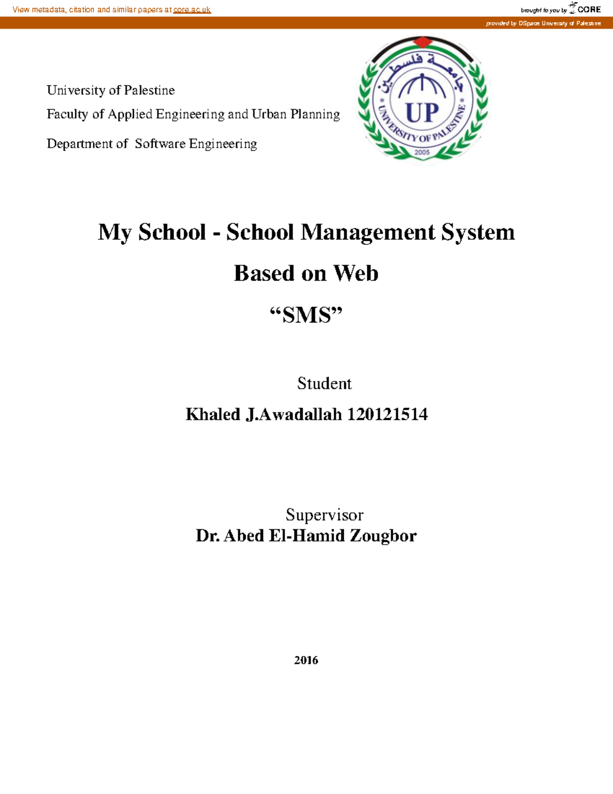 Sms-cahier - sms project - My School - School Management System Based ...