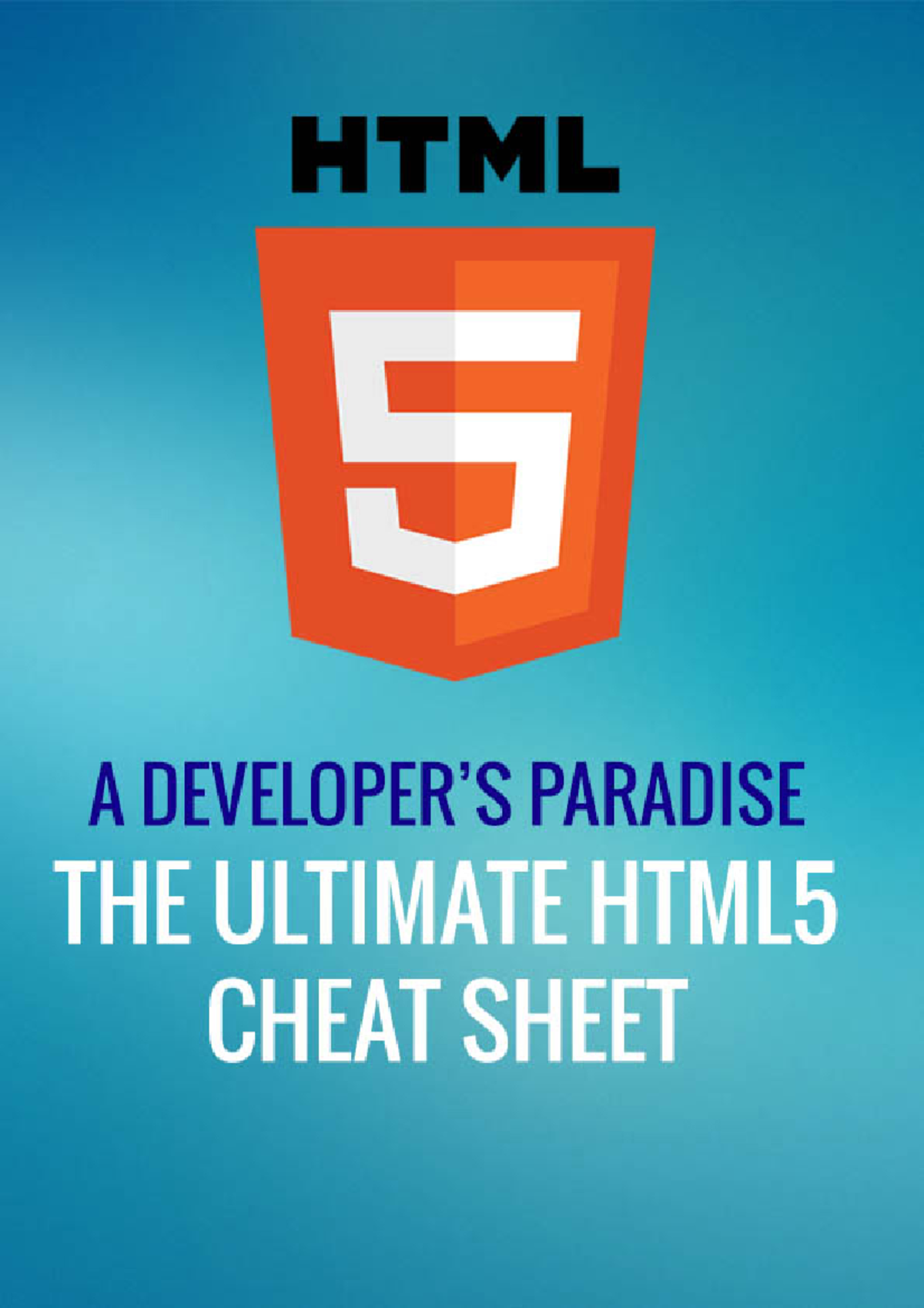 HTML5 Cheat Sheet🚀 - Database Management System - Studocu