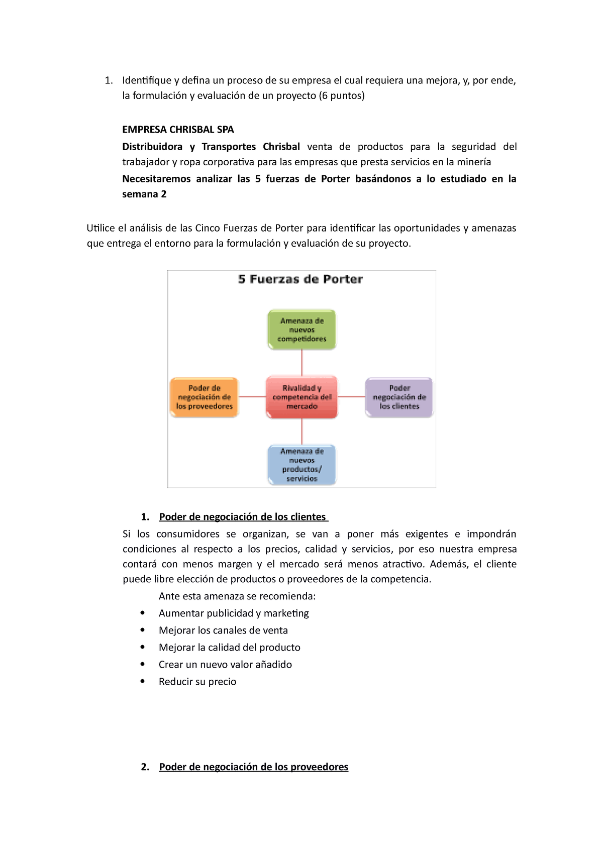 Tarea Semana 2 Formulacion Y Evaluacion De Proyectos - Identifique Y ...