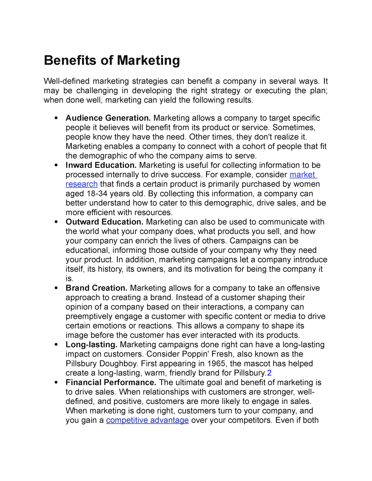 benefits-of-marketing-benefits-of-marketing-well-defined-marketing