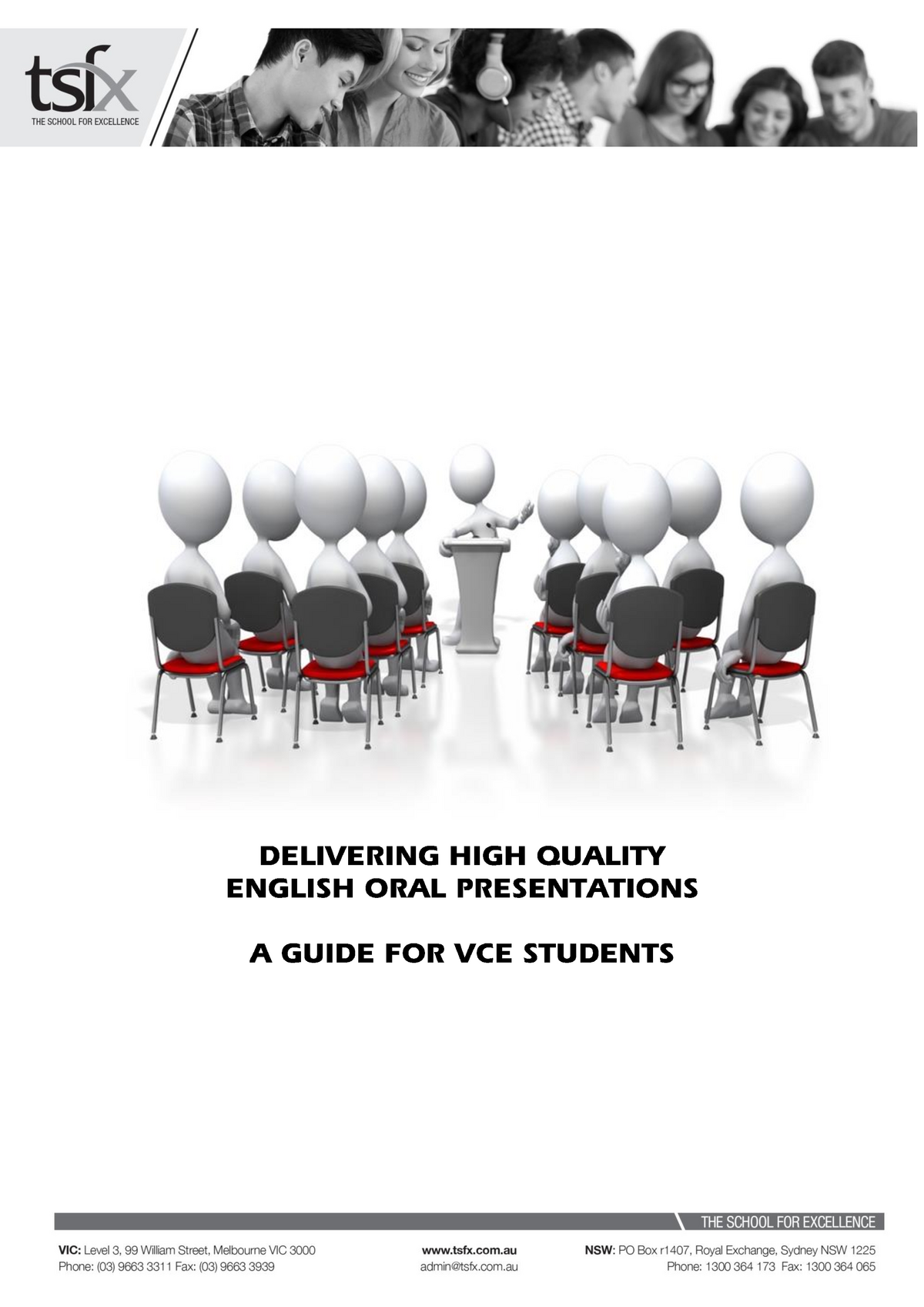 oral presentation topics vce
