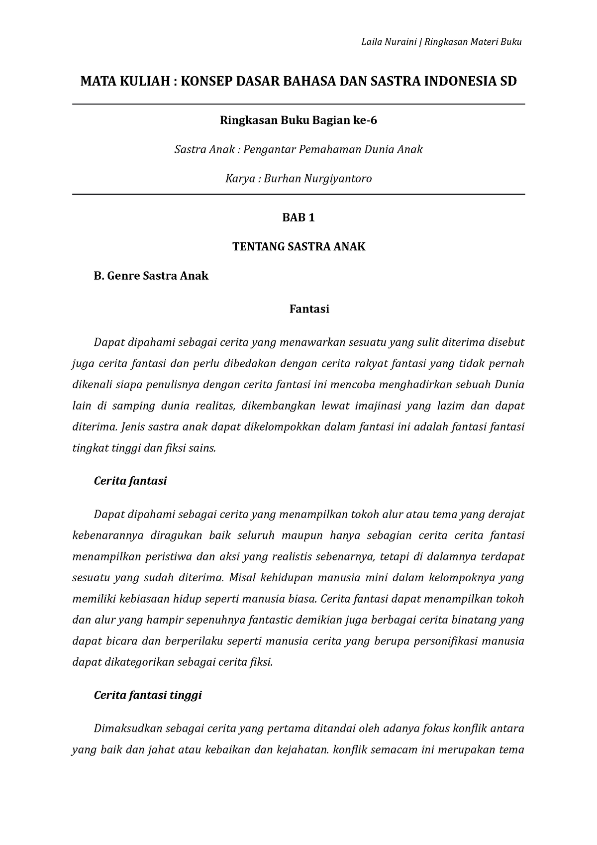 Rangkuman Bab 1 B Bagian 3 - Laila Nuraini | Ringkasan Materi Buku MATA ...