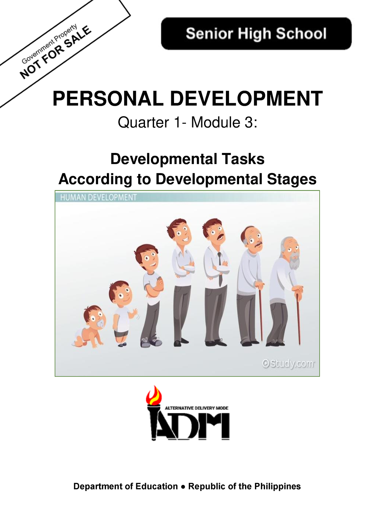 Personal Development Q1 Mod 3 Developmental Tasks According To Developmental Stages Personal 7447