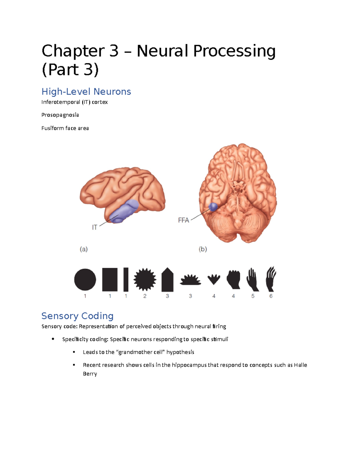 02-06-23, Chapter 3, Neural Processing Part 3, Chapter 4 Neural ...