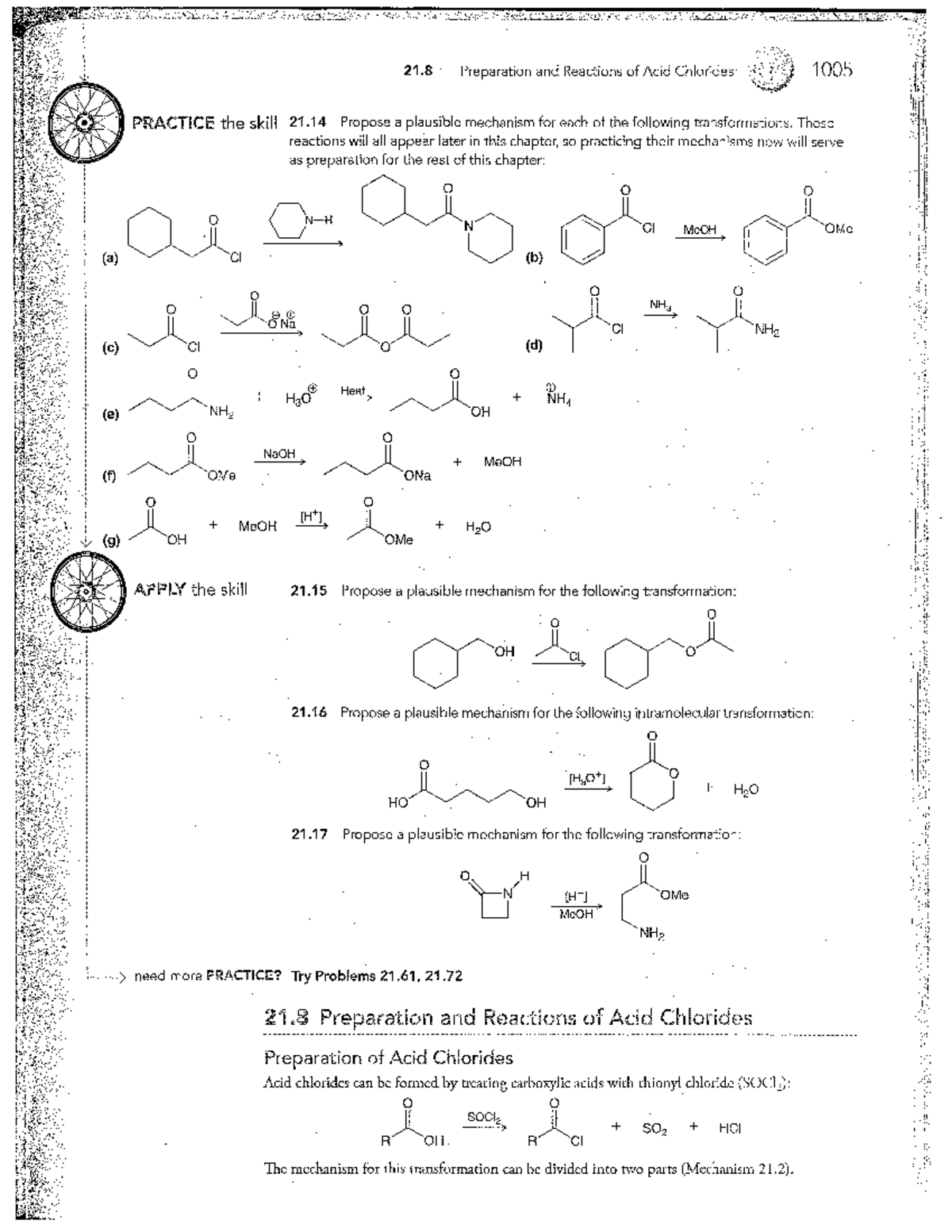 Section 21-8 - Professor paul smith - CHEM 352L - Studocu