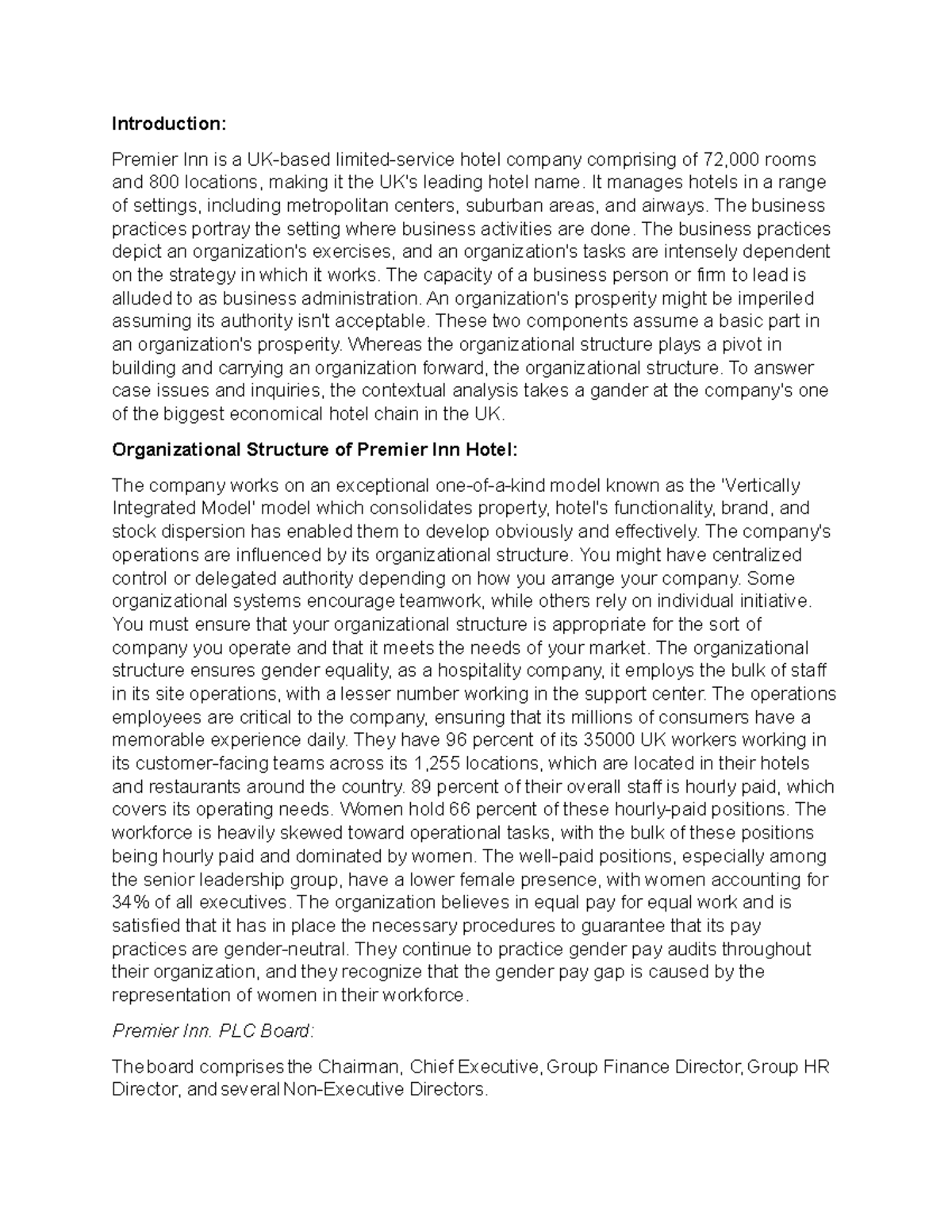 Case Study: IKEA's organizational Strucuture - Introduction: Premier ...