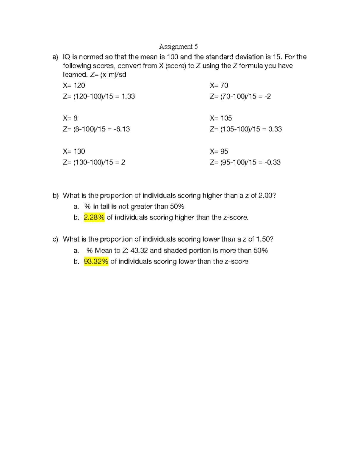 corrective assignment 5.3 answer key