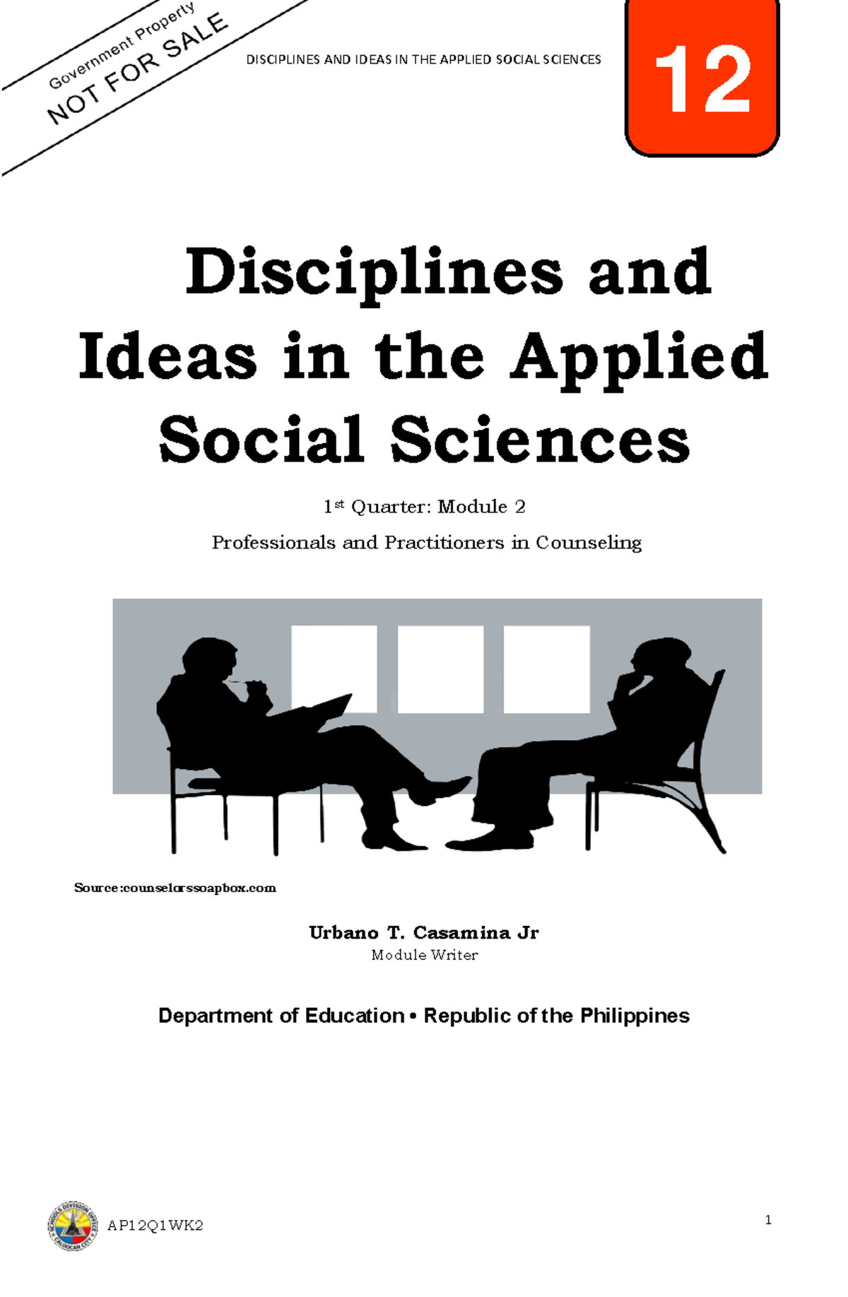 WEEK 3 TNCT E Journal 1 Disciplines and Ideas in the Applied Social