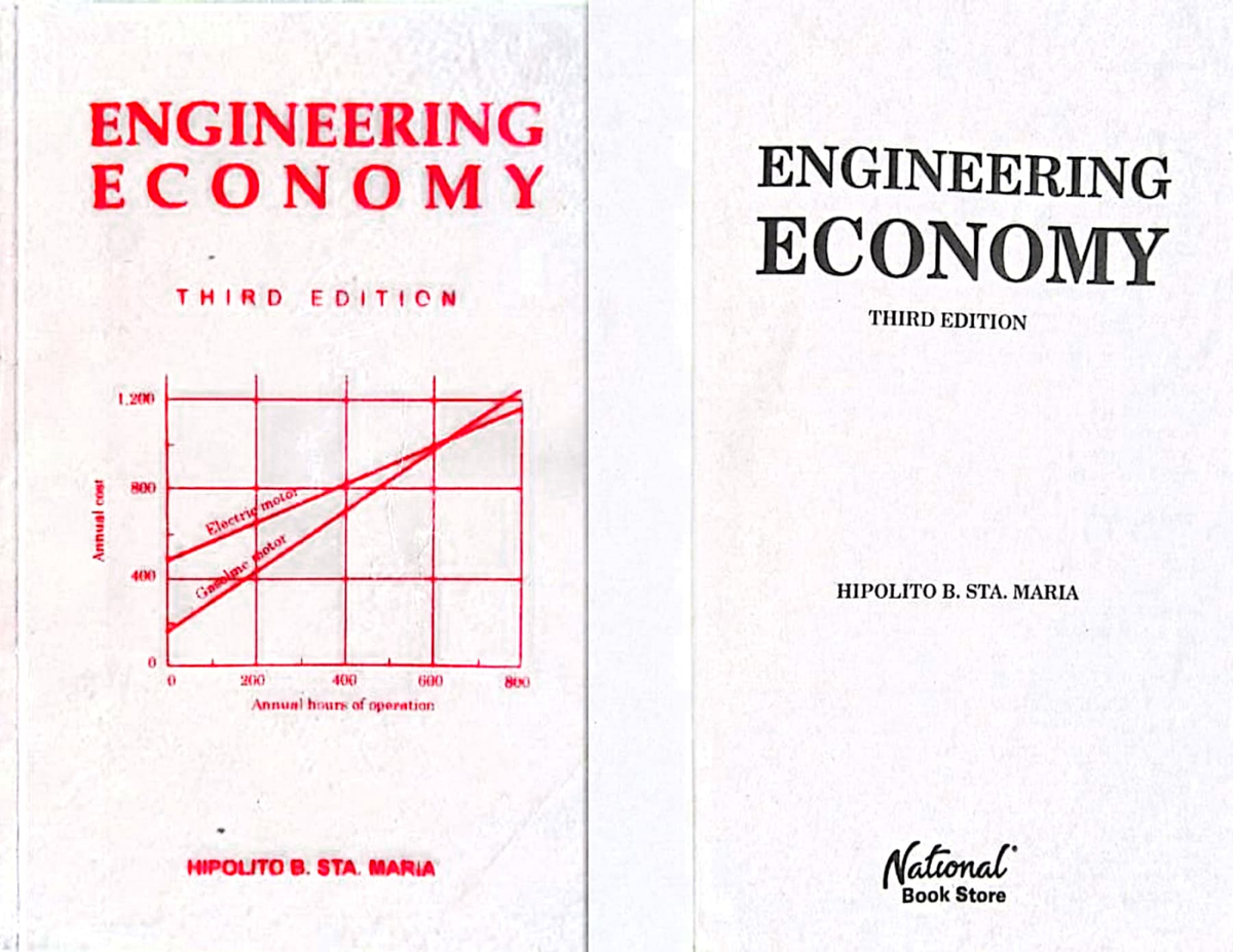 Scanned engineeringeconomy3rdeditionbyhipolitostamariapdf Equity and trusts Studocu