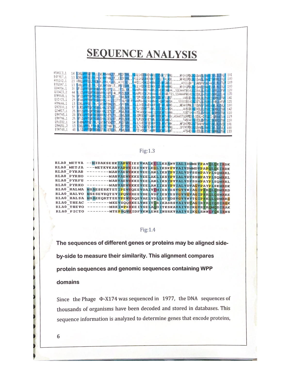 bioinformatics thesis projects