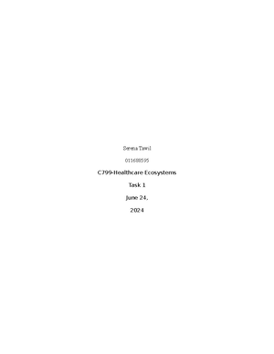 C803 Task1 - Data Types and Structures - Data Types and Structures C803 ...