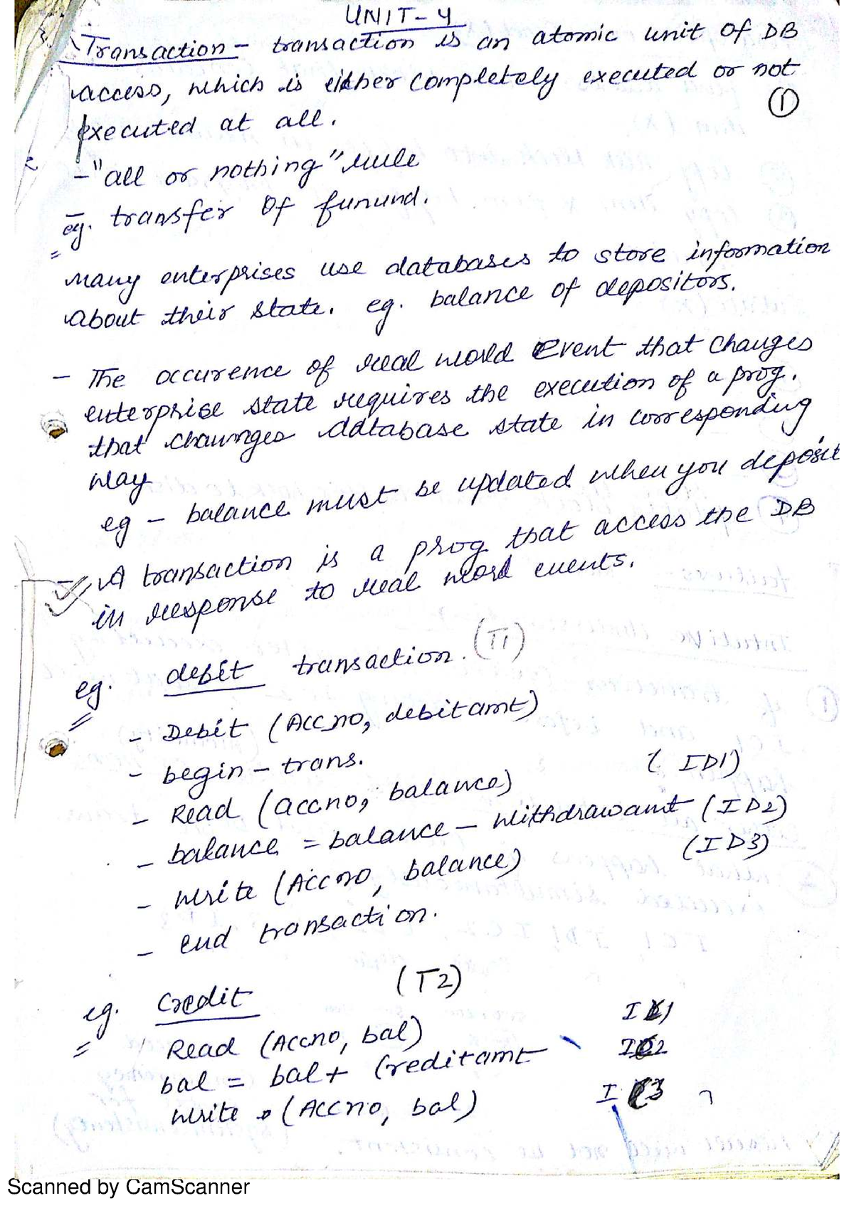 Unit4-dbms-notes - Database Management System - Studocu