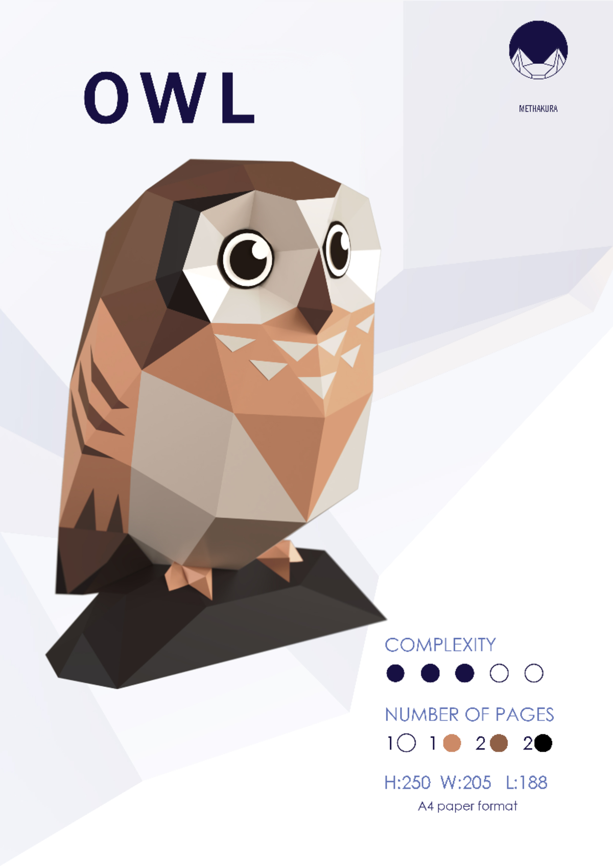 OWL methakura 250mm a4 - artes creativas - OW METHAKURA COMPLEXITY ...