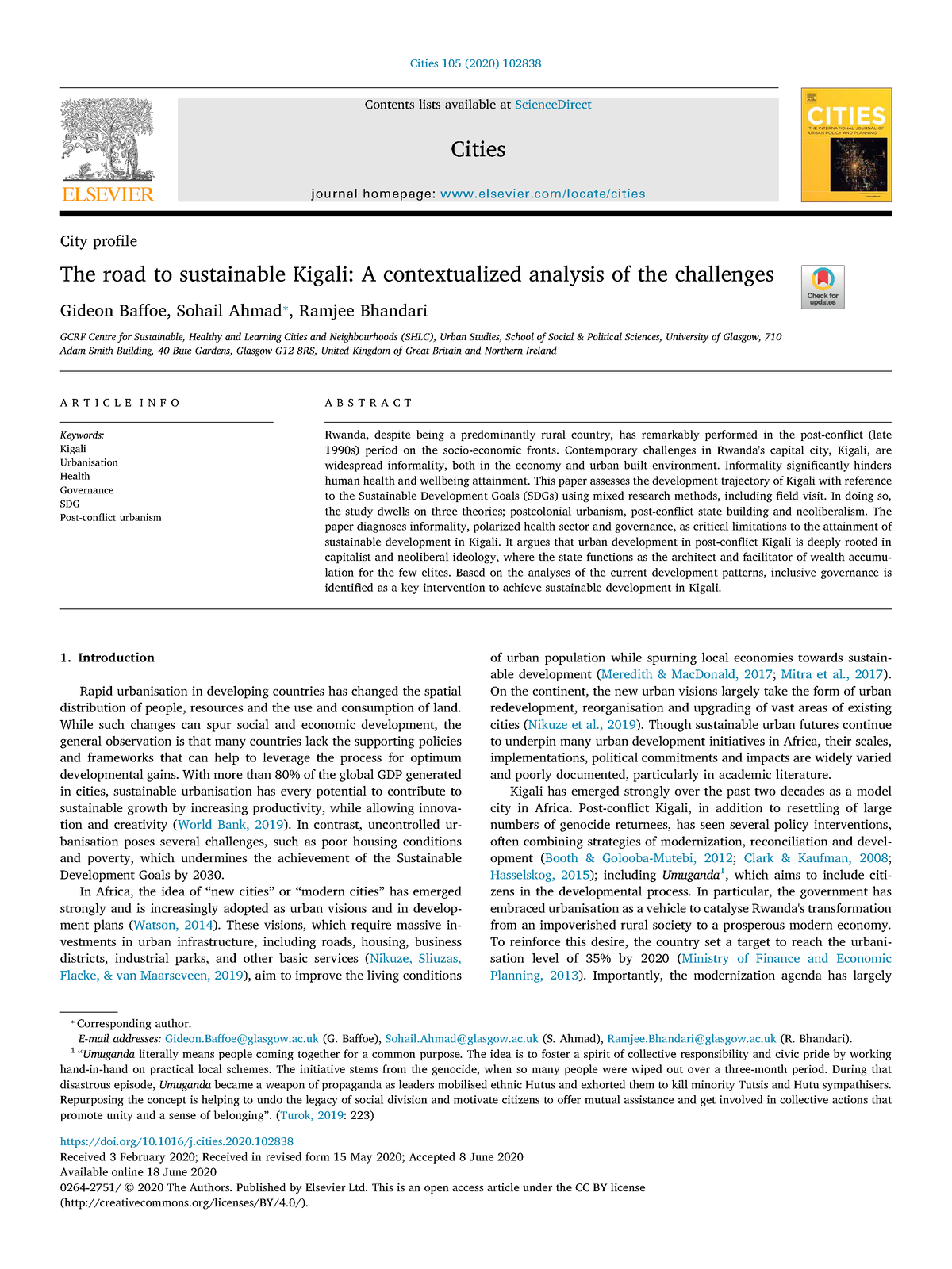 1-s2 - SYSTEM - Contents Lists Available At ScienceDirect Cities ...