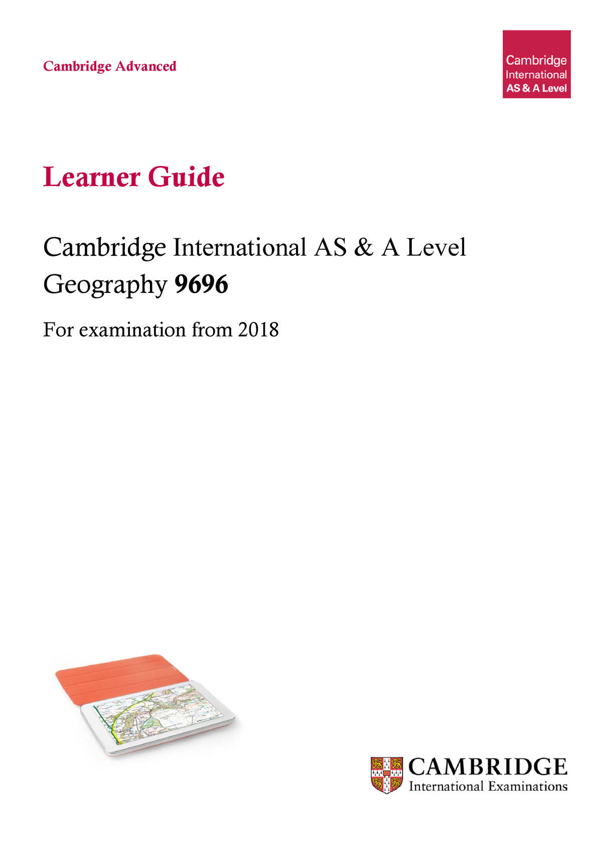 164742 Learner Guide For Cambridge International As A Level Geography ...