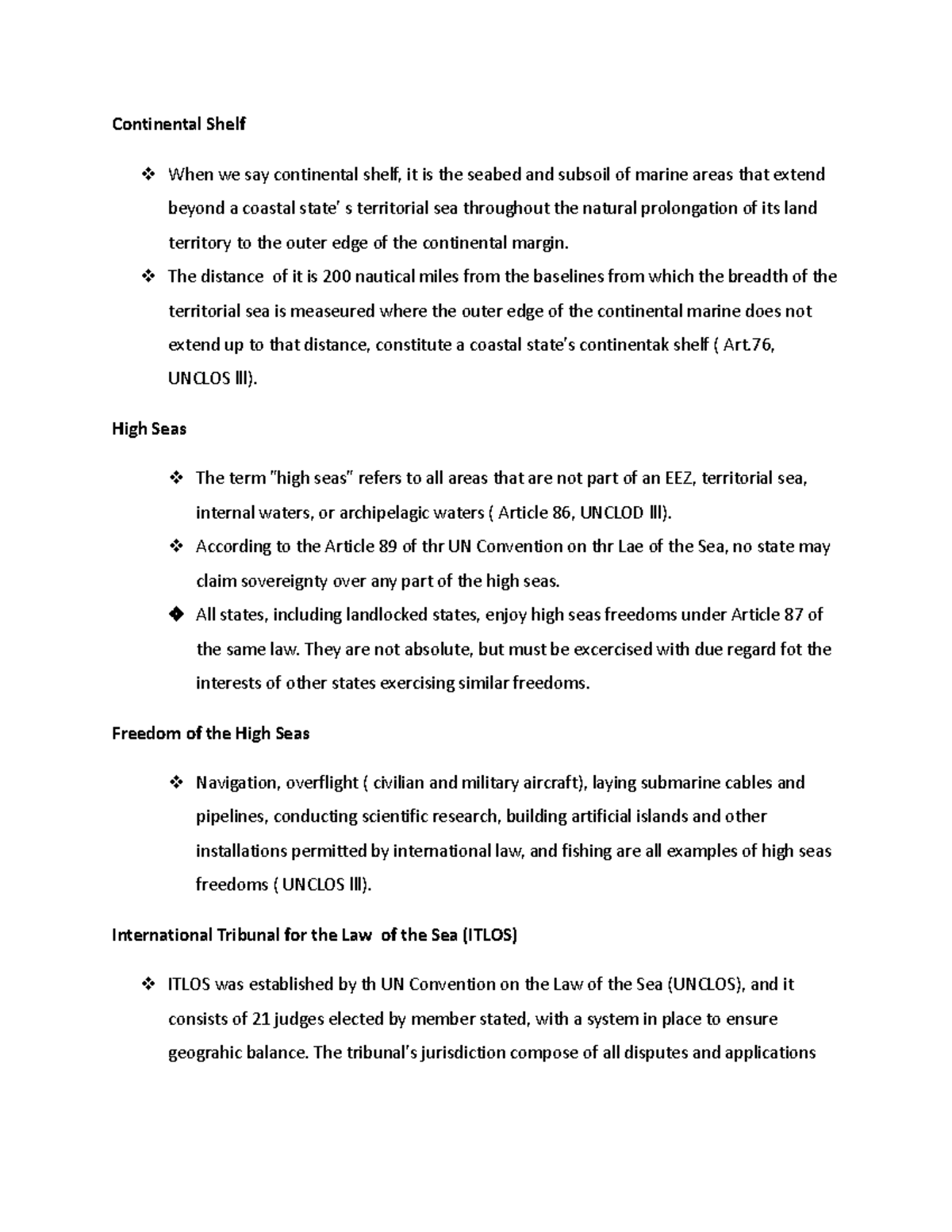 Lecture Notes In Continental Shelf When we say continental shelf, it