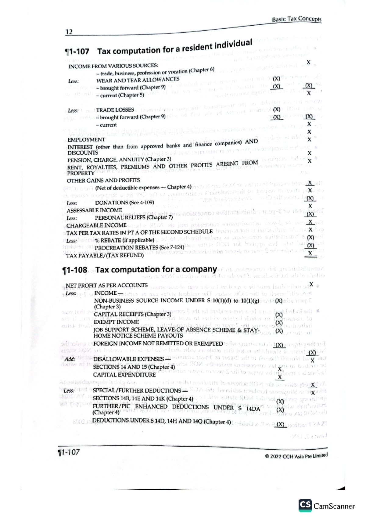 Tax Workbook Chp1 OBHR001 Studocu