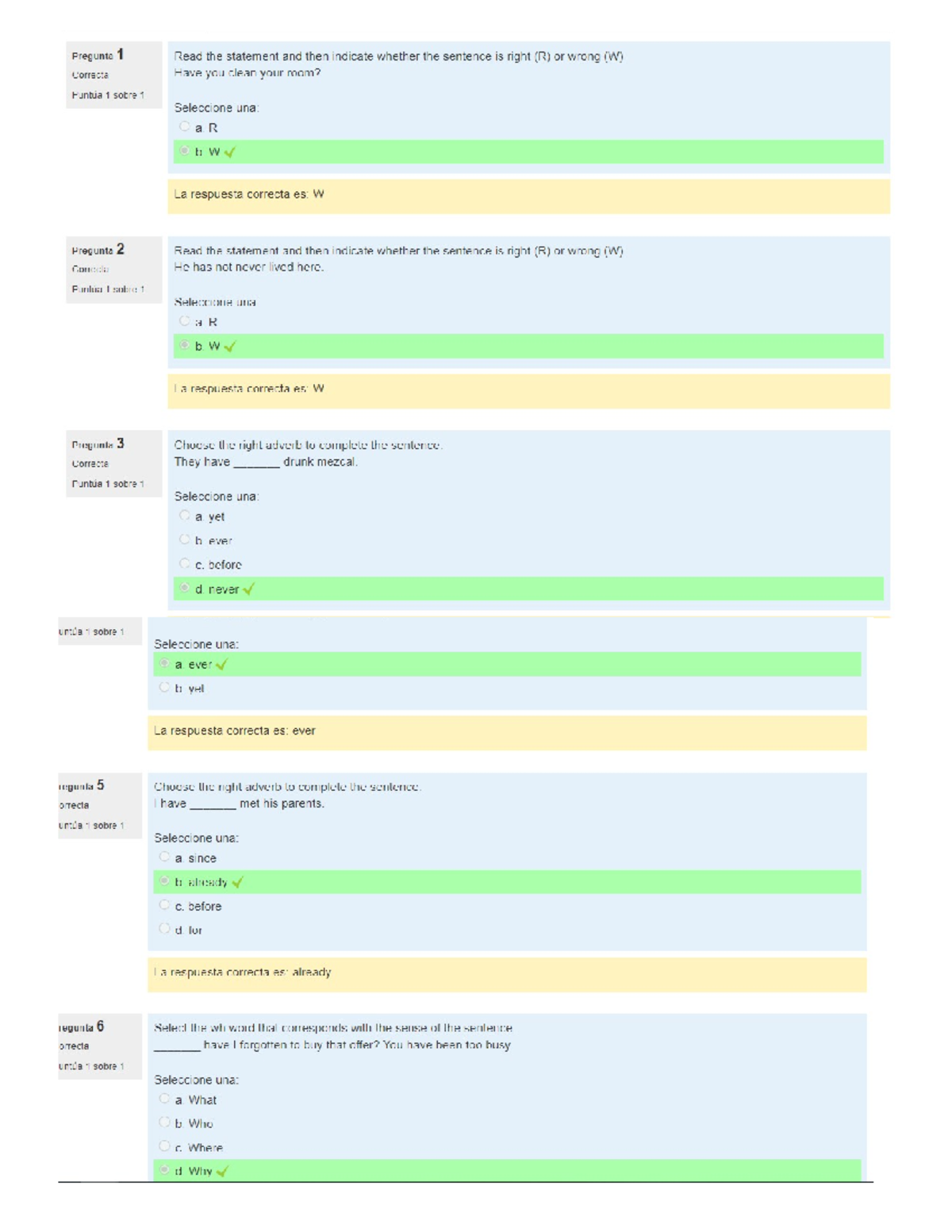 assignment 7 questionnaire u4 idioma extranjero iii