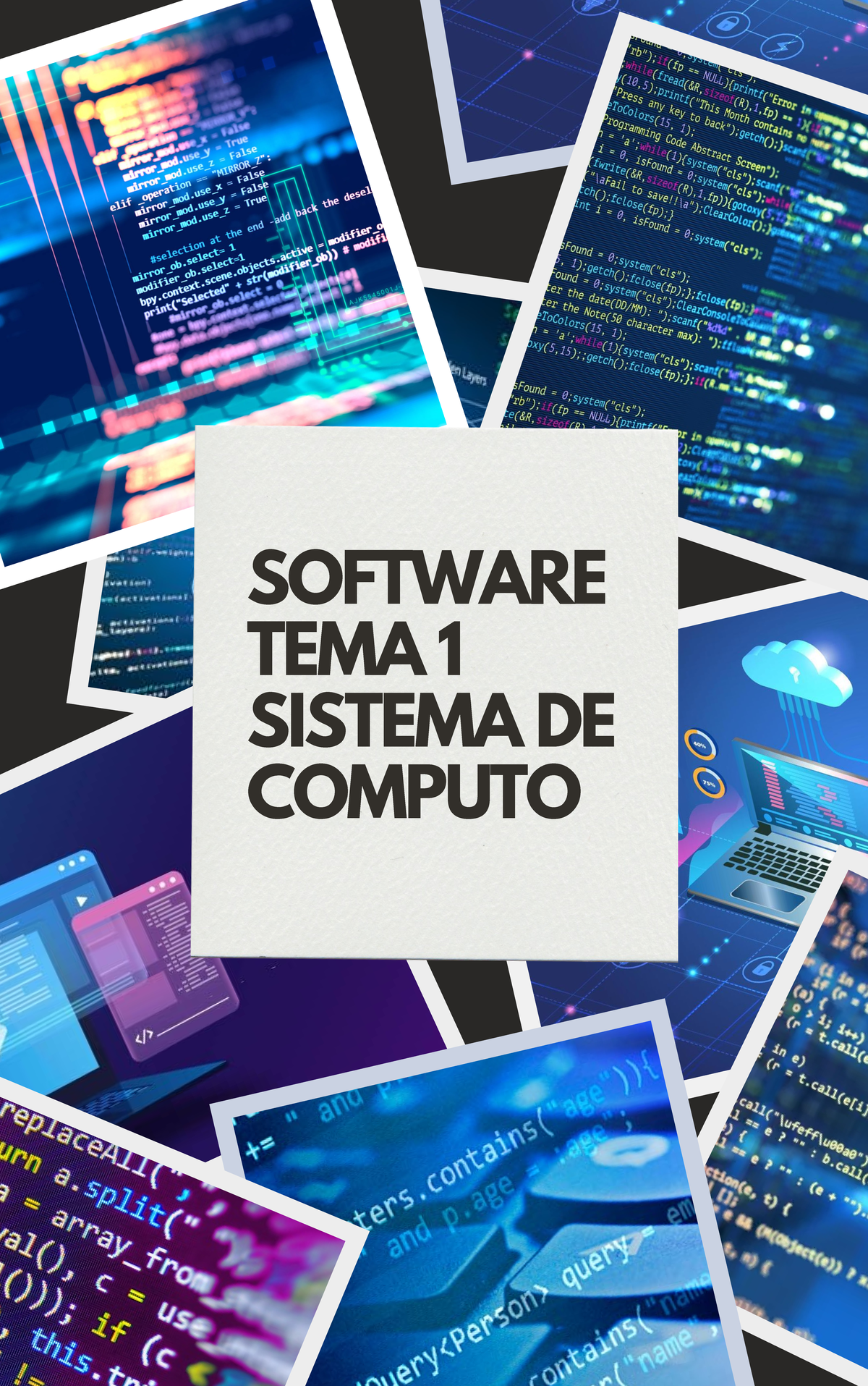 TEMA1 FS - Apuntes de primer tema FS UGR - SOFTWARE TEMA 1 SISTEMA DE ...