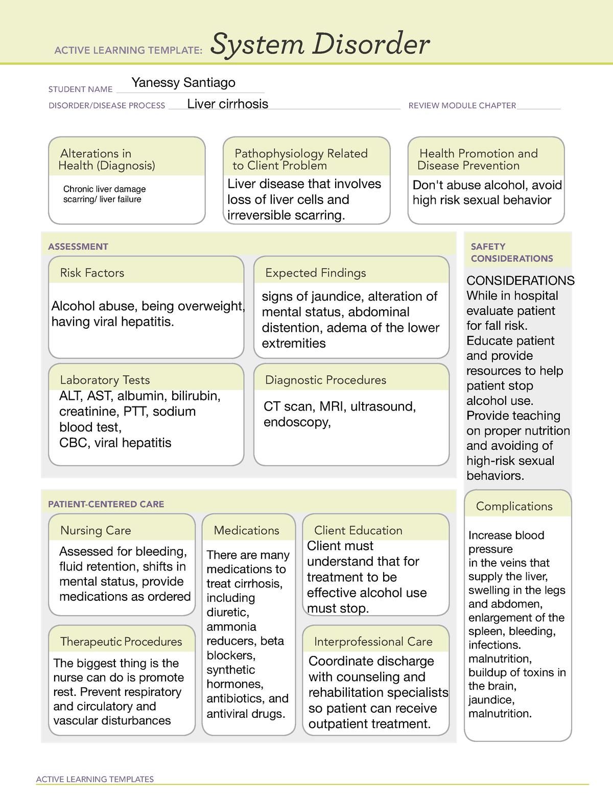 ati-active-learning-template-system-disorder-cirrhosis-active