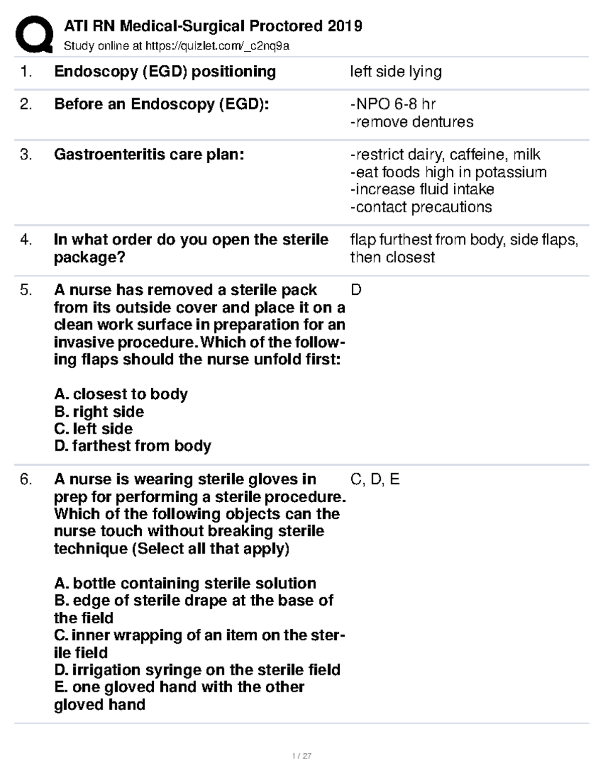 ATI Proctored 2019 - ATI Quizlet - Study Online At Quizlet/_c2nq9a ...