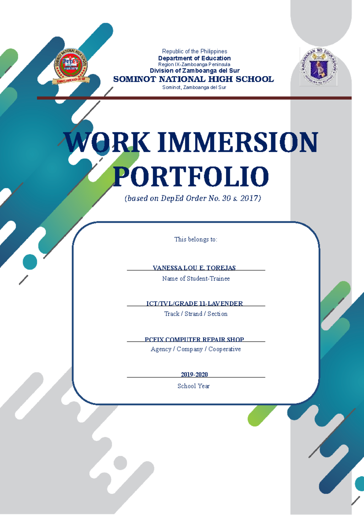 WORK Immersion Portfolio - Sociological Niche of Emile Durkheim - MU ...