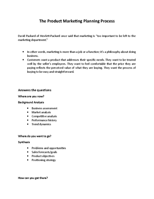 Product Management and New-Product Development - Product Management and ...