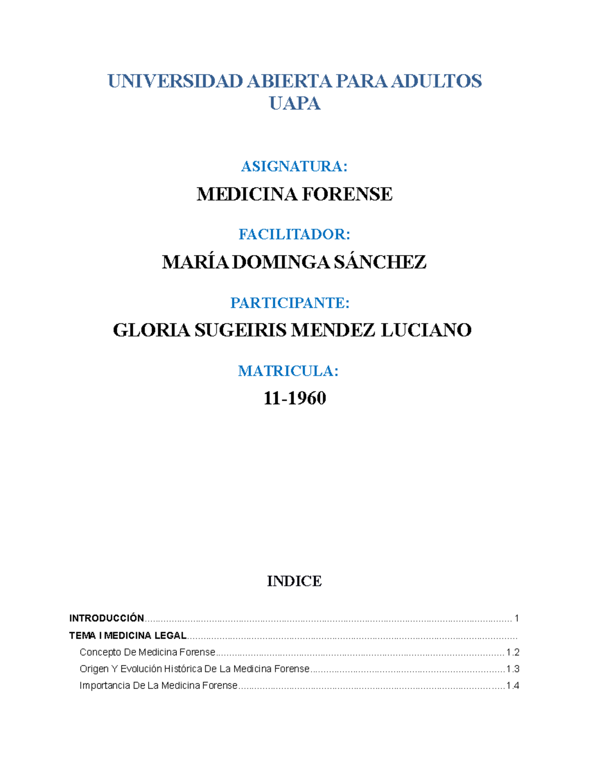 Actividades de la medicina forense en el sector del trabajo