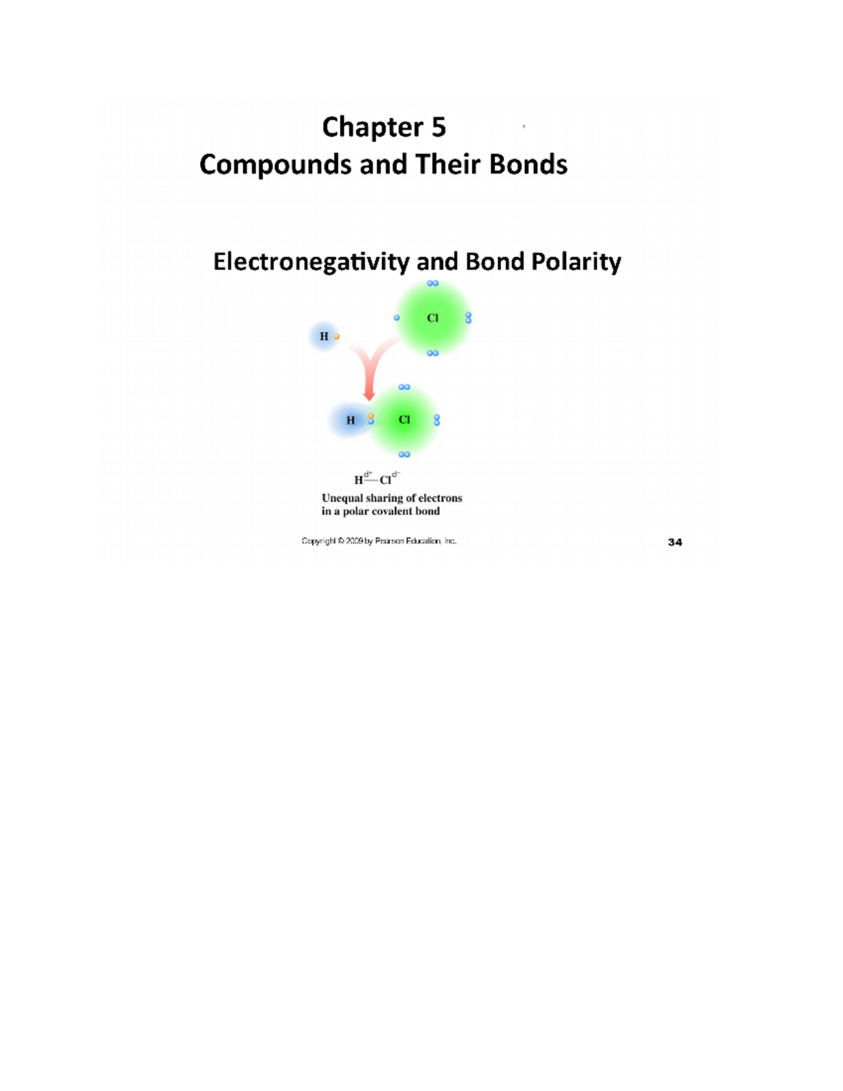 CH.5- Electronegativity - Chapter 5 Compounds And Their Bonds ...