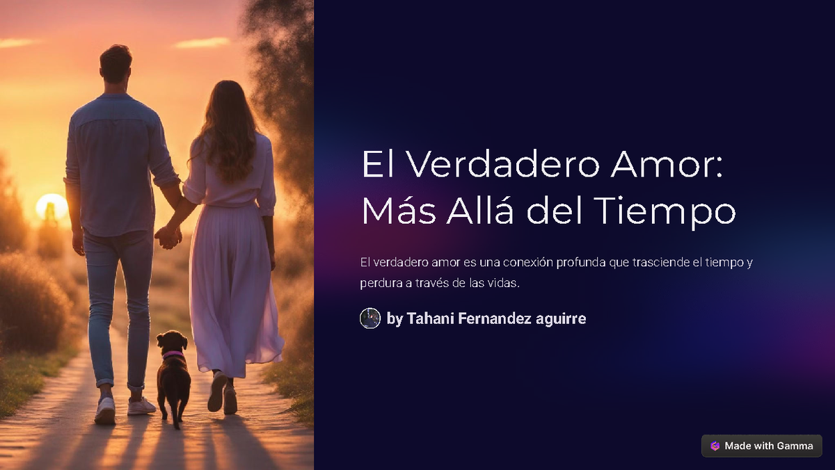 El Verdadero Amor Mas Alla del Tiempo - El Verdadero Amor: Más Allá del