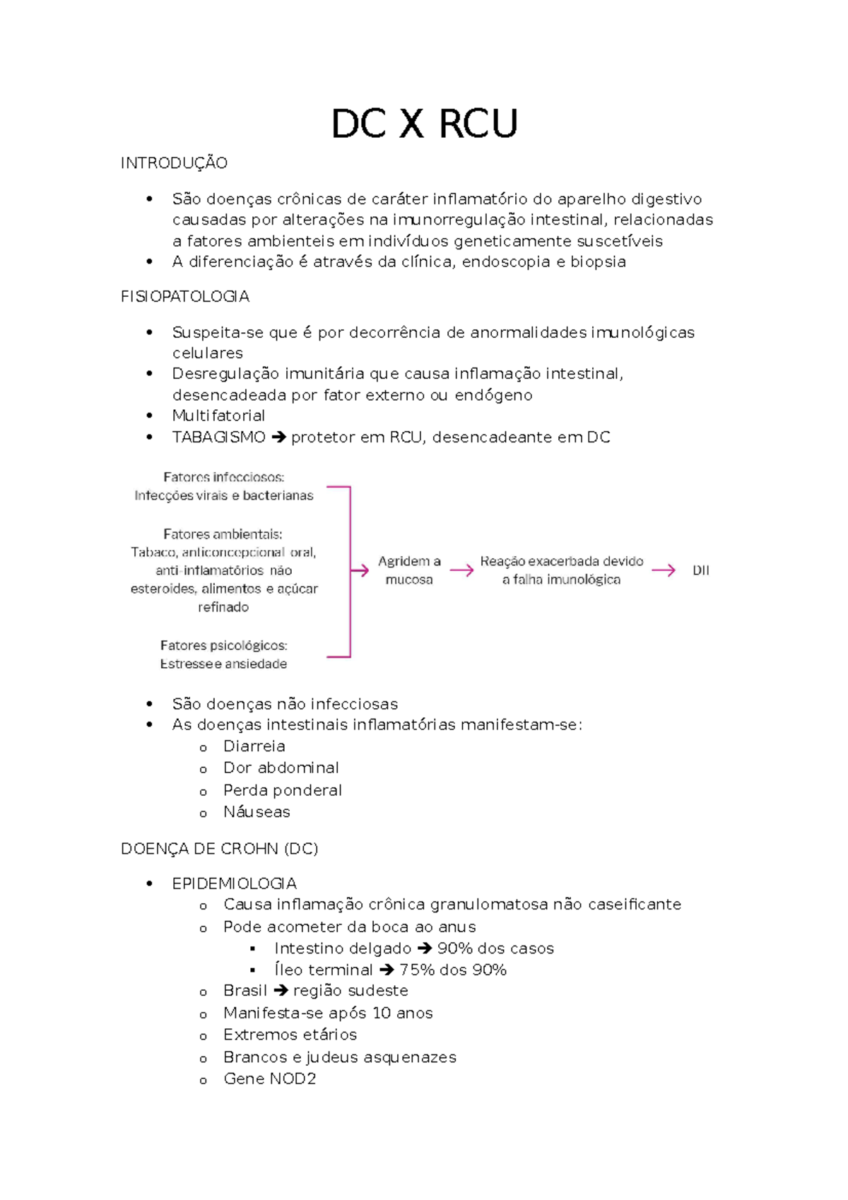 DC X RCU - tutoria - DC X RCU INTRODUÇÃO São doenças crônicas de ...