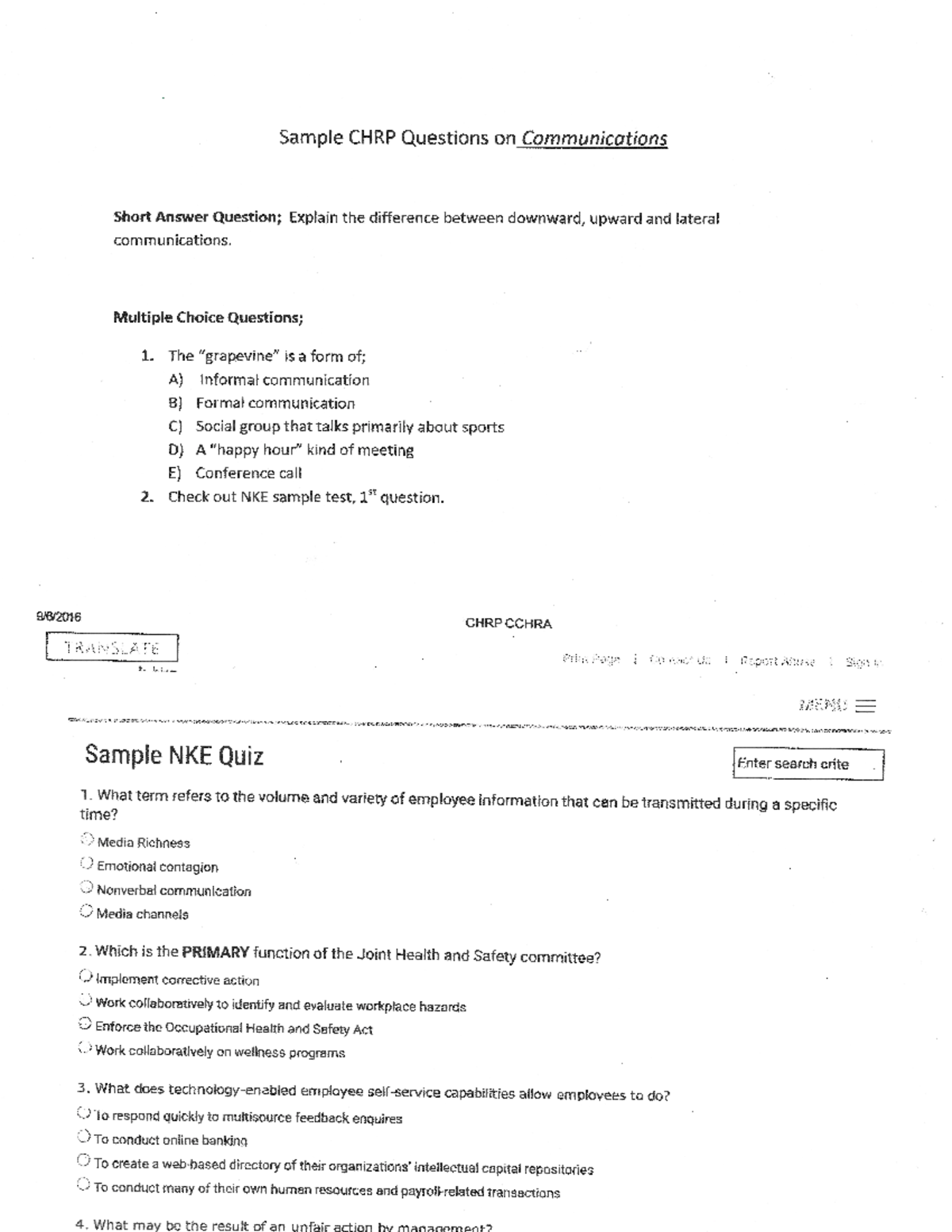 Chrp Knowledge Exam | What Is A Chrp – OQWCDG