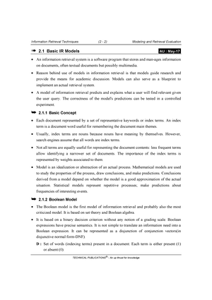 UNIT IV IR - Academic Year: 2022-2023 Page 1 Of 37 Jeppiaar Institute ...