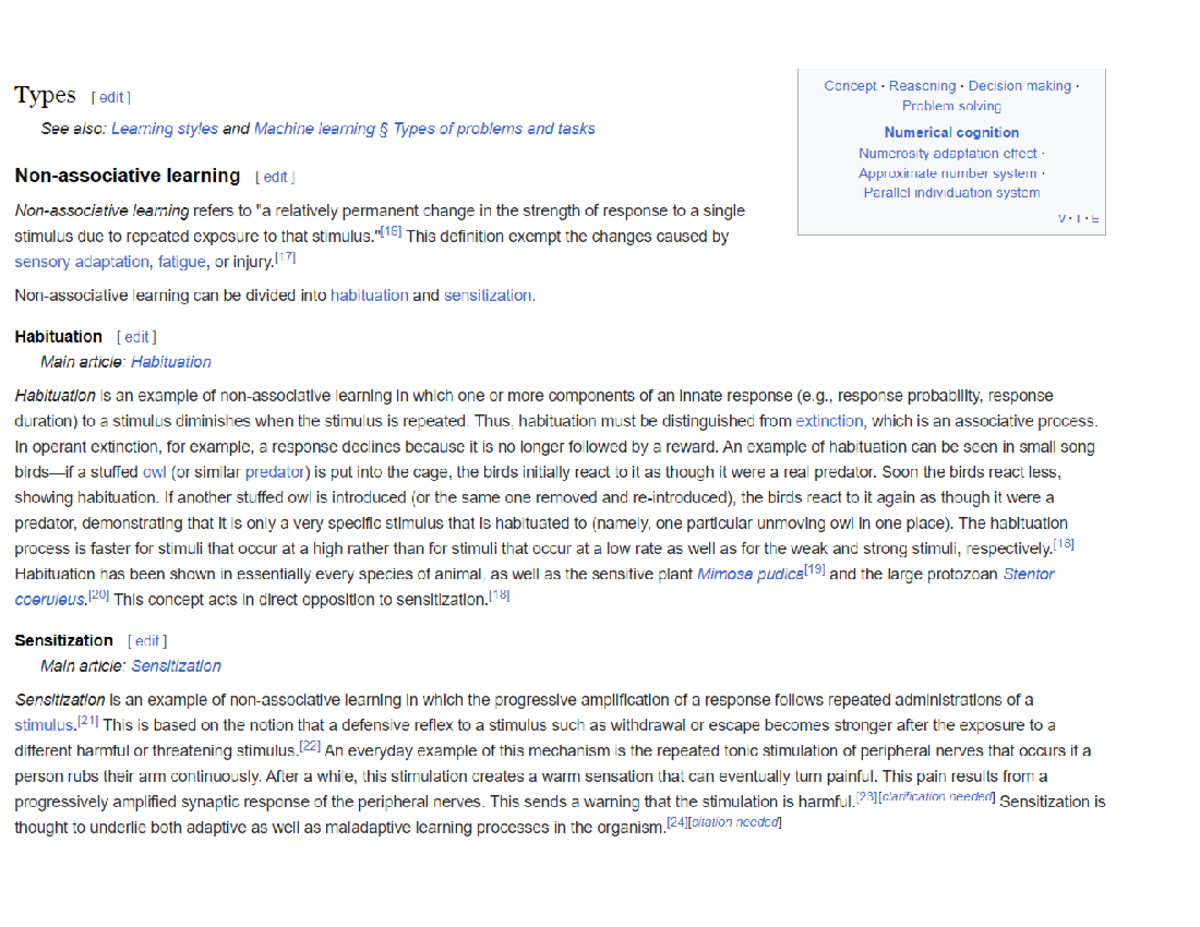 Page 2 learning - It's a lecture note. - Psychology - Studocu