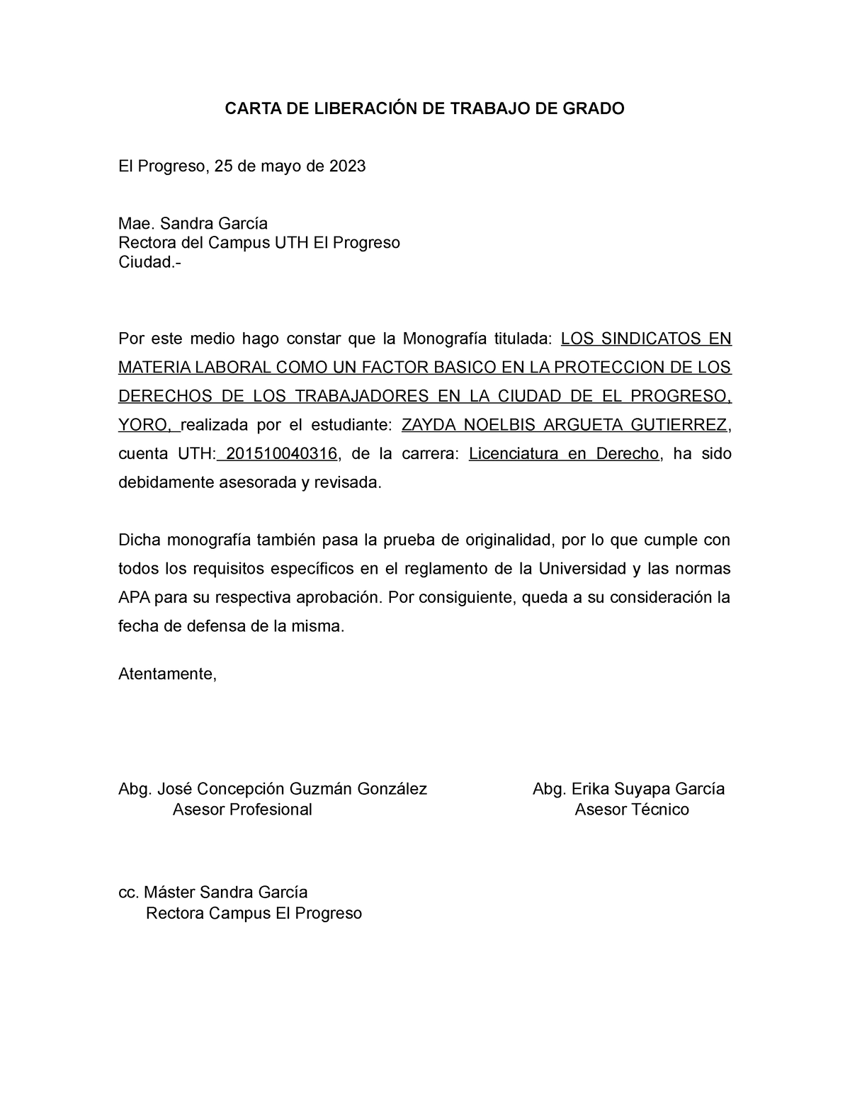 Carta De Liberacion De Practicas 5044